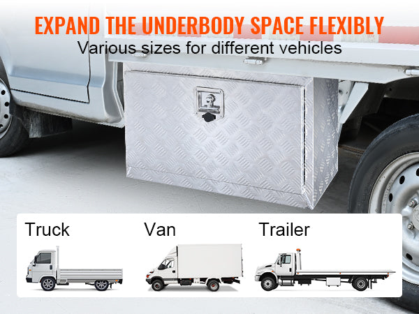 Comparing Under Tray Tool Box Sizes for Different Applications