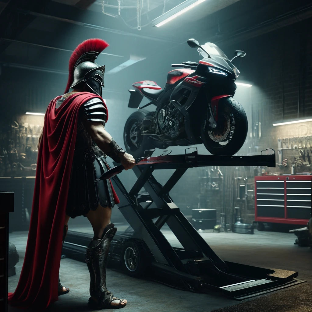 How to Properly Store Your Motorcycle Lift