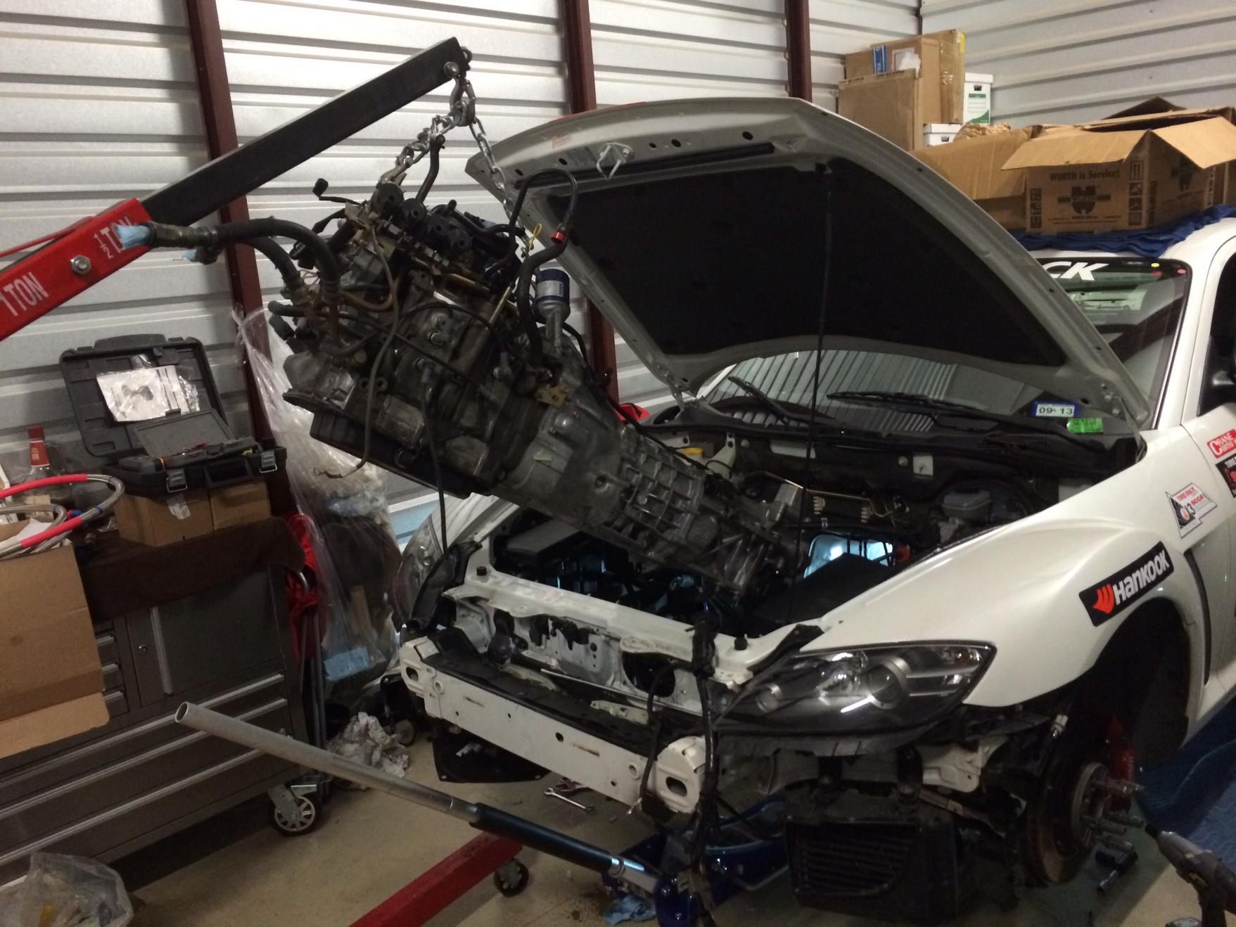 Engine Removal Tutorial: DIY Guide Using an Engine Crane
