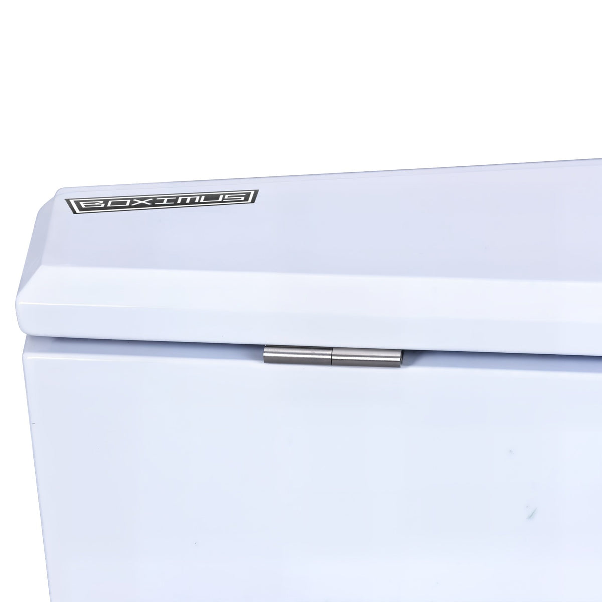 Boximus 750mm Steel Under Tray Ute Tool Box Pair | White Powder-Coated & Sealed