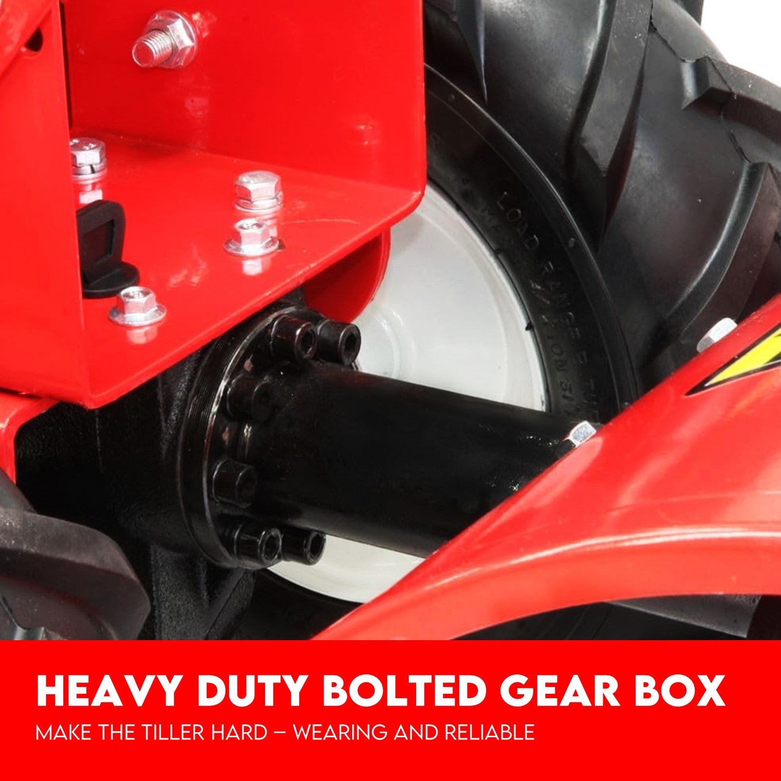 KingTech 7HP Petrol Tiller Cultivator | 212cc 4-Stroke Engine | Garden Soil Rotary Hoe