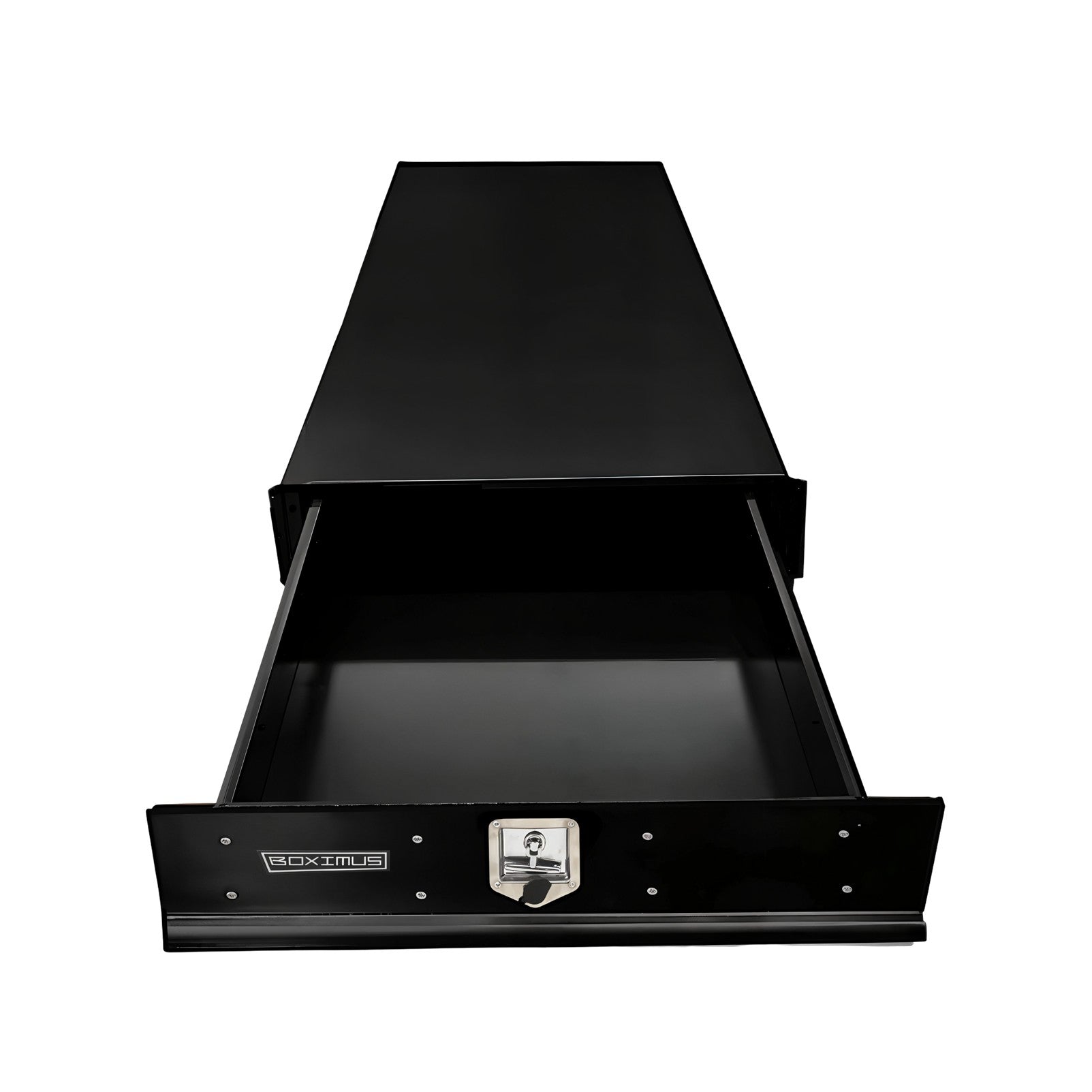 Boximus 1500mm Black Under Tray Trundle Drawer | Heavy Duty Steel 150kg Load Capacity