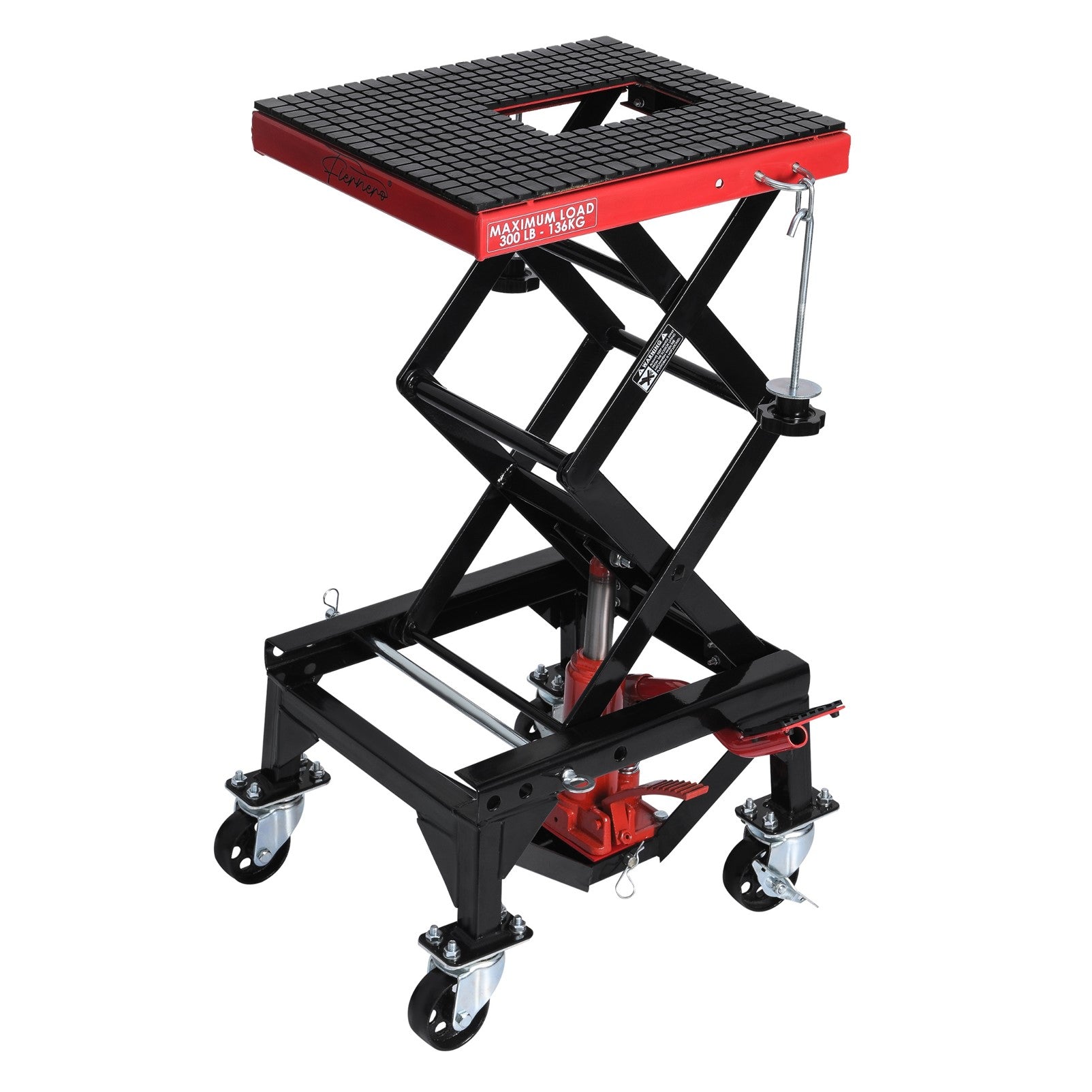 Motorcycle Scissor Lift – 136 kg Hydraulic Jack Fiernero