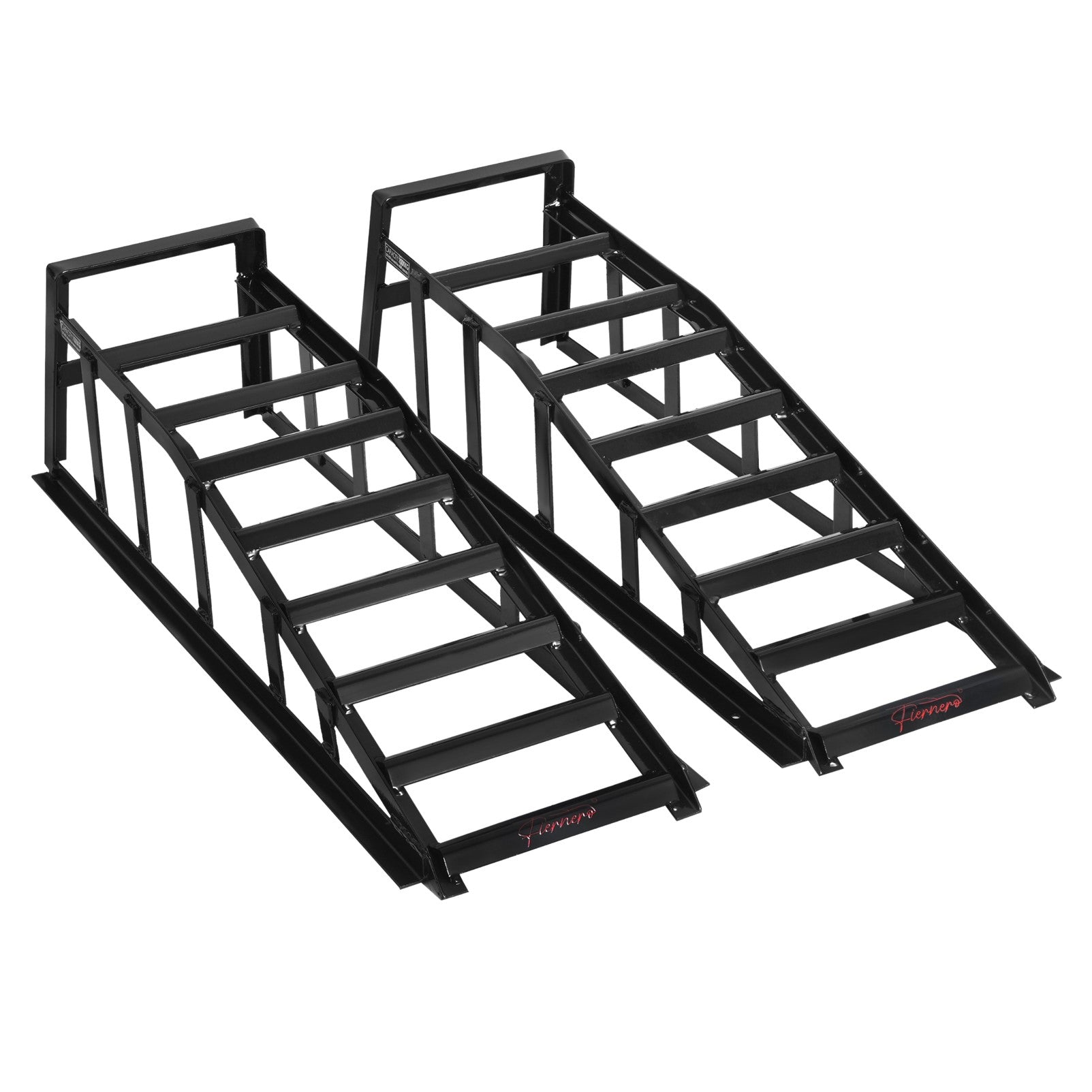 Fiernero 2000kg Portable Car Ramp Pair | Heavy-duty Service Ramp