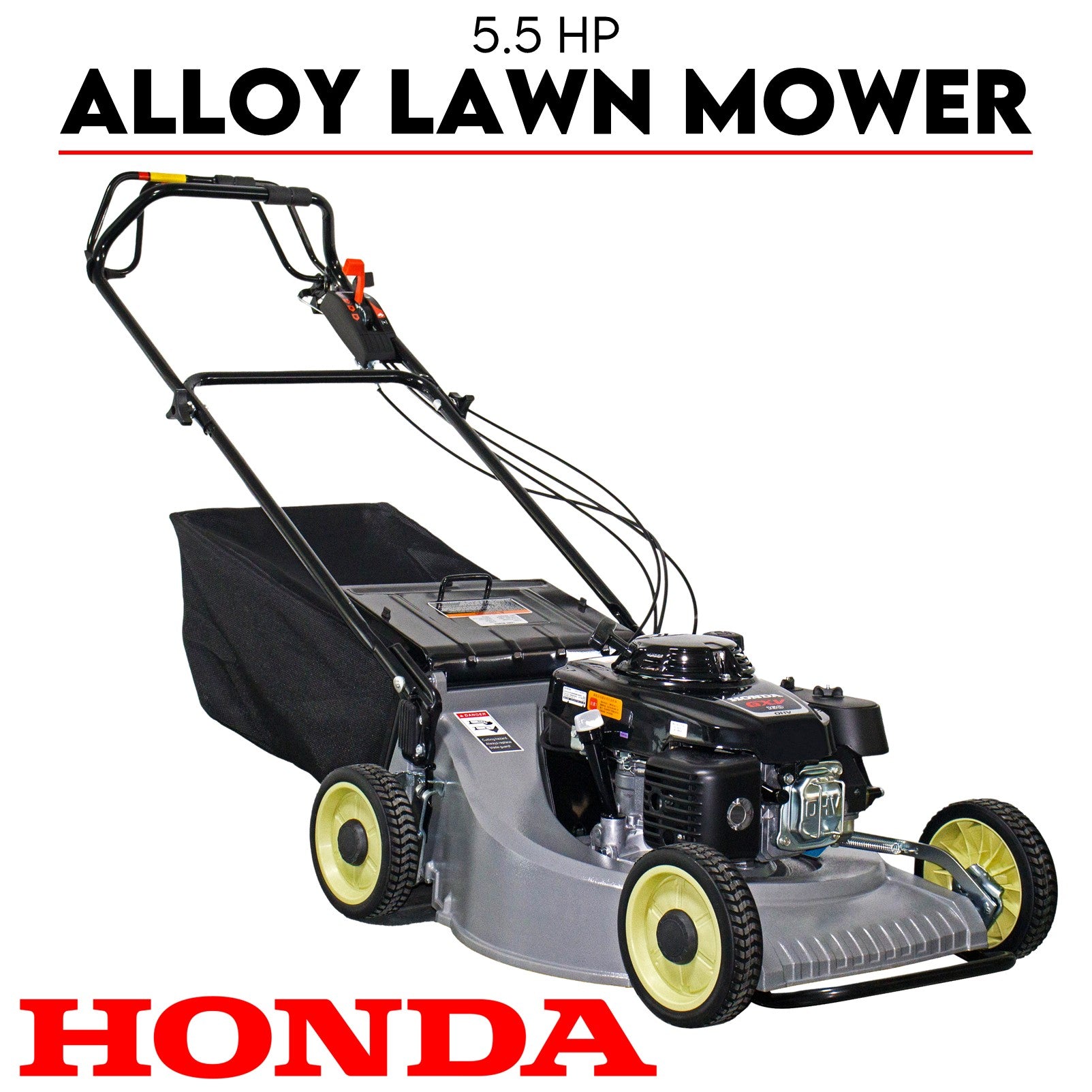 5.5HP Alloy Lawn Mower Honda Engine