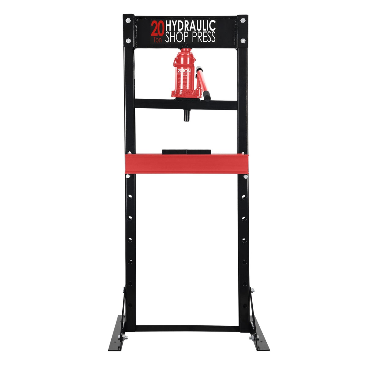 Fiernero 20 Ton Hydraulic Shop Press Industrial | Heavy Duty Workshop Tool for Bearings