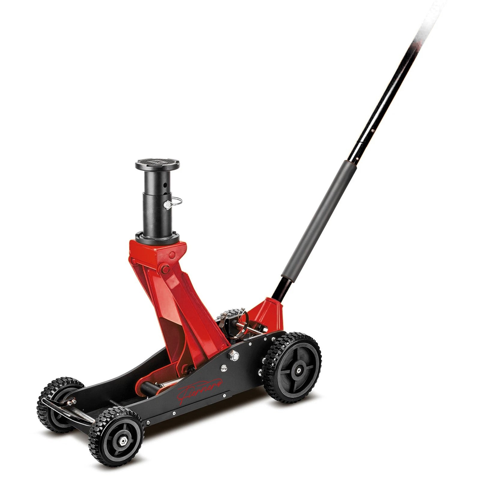 Fiernero 3 Ton Trolley Hydraulic Off Road Jack w/ Three Height Extension Stage