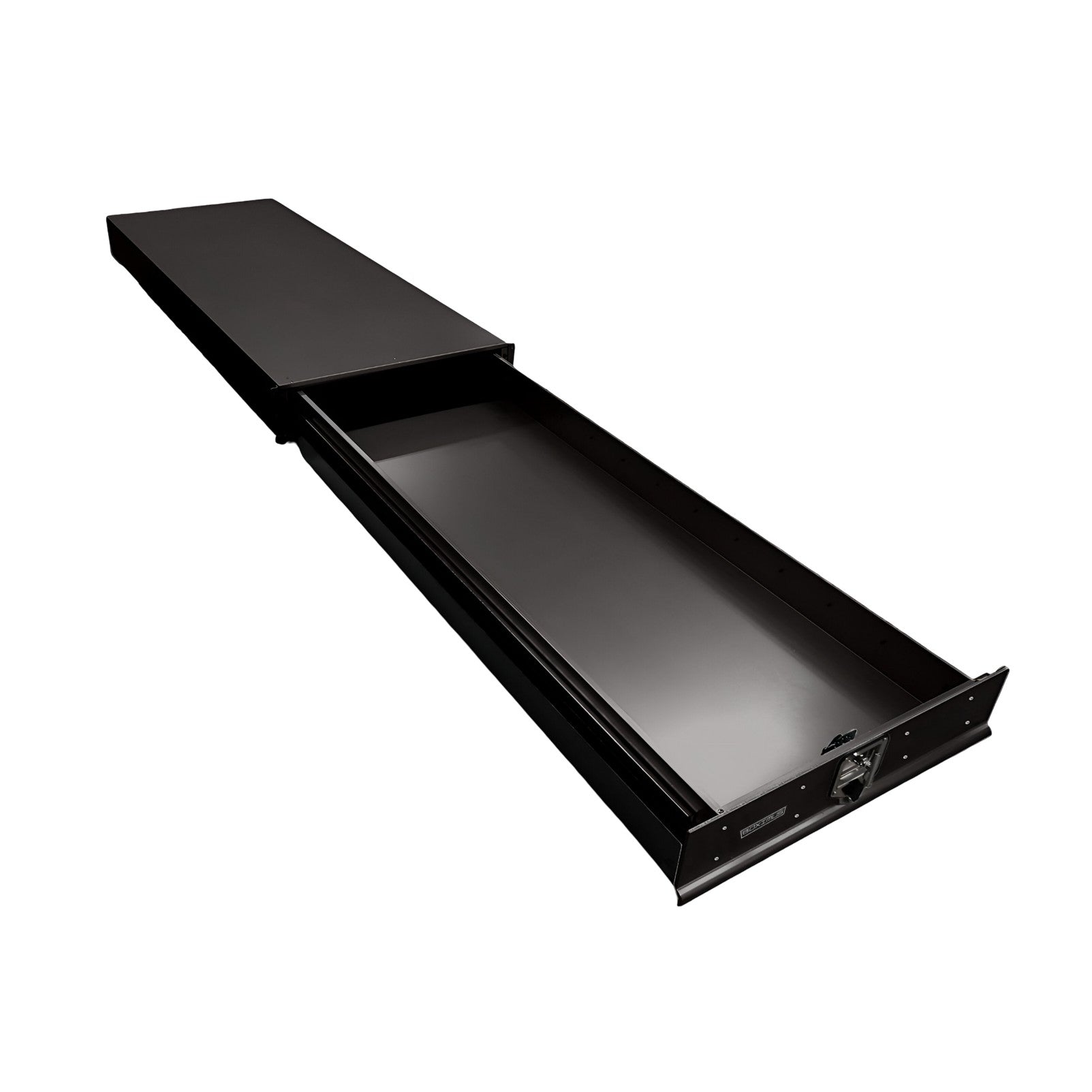 Boximus 1500mm Black Under Tray Trundle Drawer | Heavy Duty Steel 150kg Load Capacity