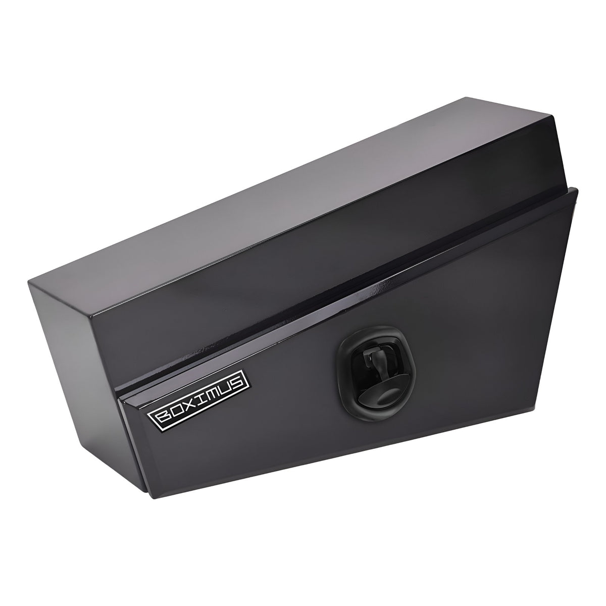 Boximus 750mm Steel Under Tray Ute Tool Box Pair | Black Toolbox Set Powder-Coated & Sealed