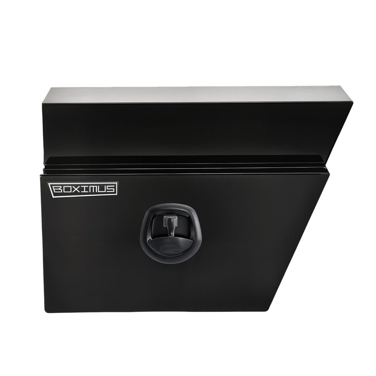 Boximus 600mm Black Aluminium Under Tray Ute Tool Boxes | 2mm Sealed Toolbox Pair Set