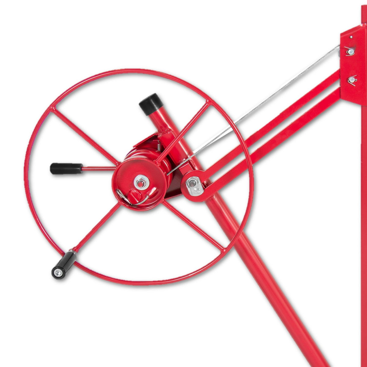 KingTech 4.8M Sheet Panel Lifter for Ceiling Plasterboard Drywall 360° Swivel 68 kg Capacity
