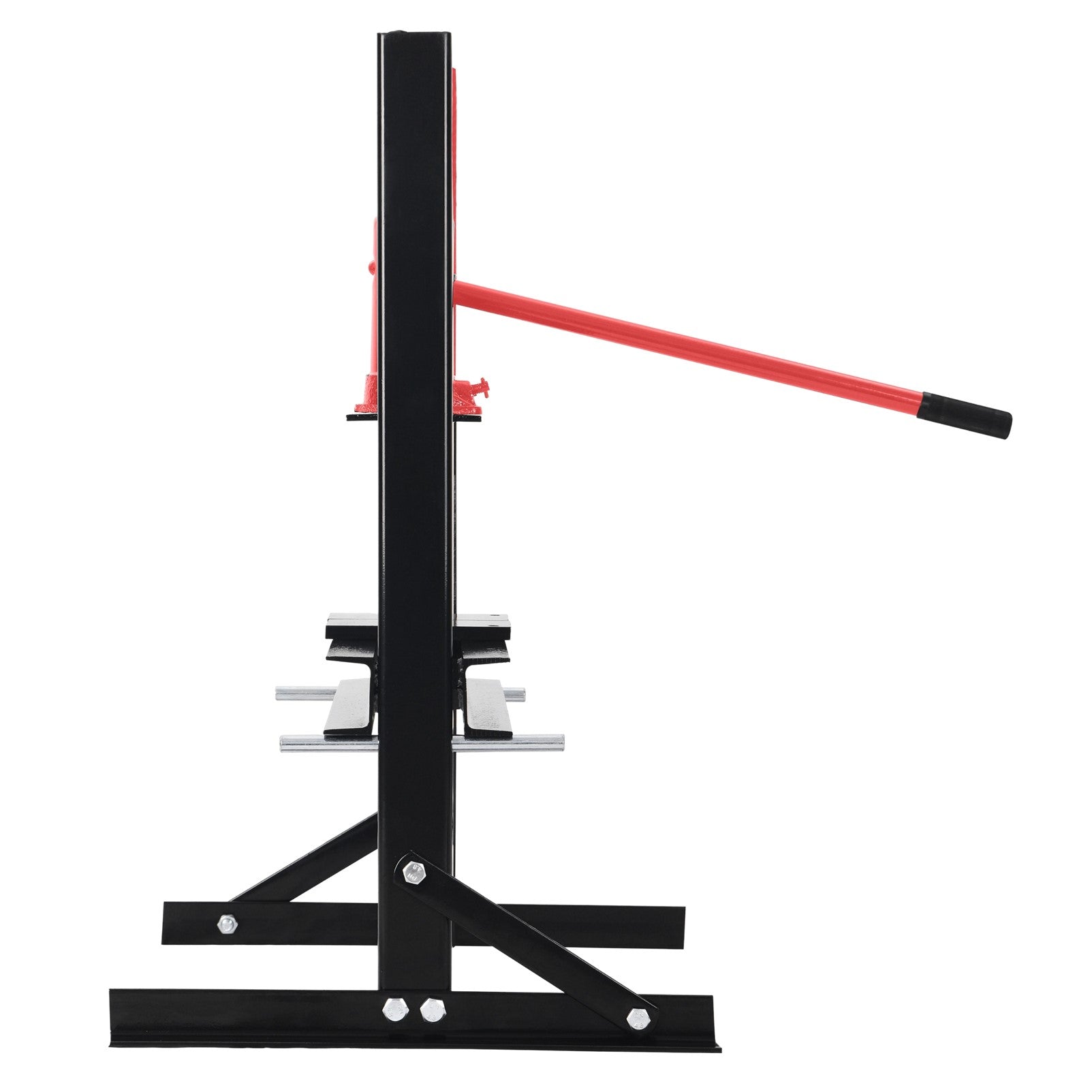 Fiernero 10 Ton Hydraulic Shop Press | H-Frame 4-Position Adjustable Table 125 mm Ram Stroke