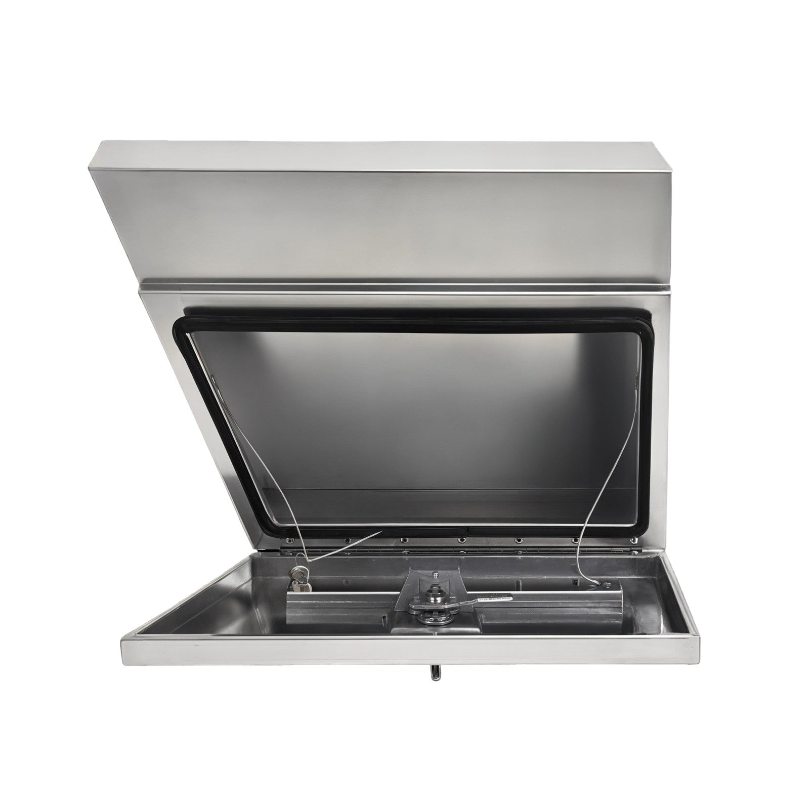 Boximus 600mm Tapered Under Tray Ute Tool Boxes | Sealed Toolbox Aluminium Pair Set