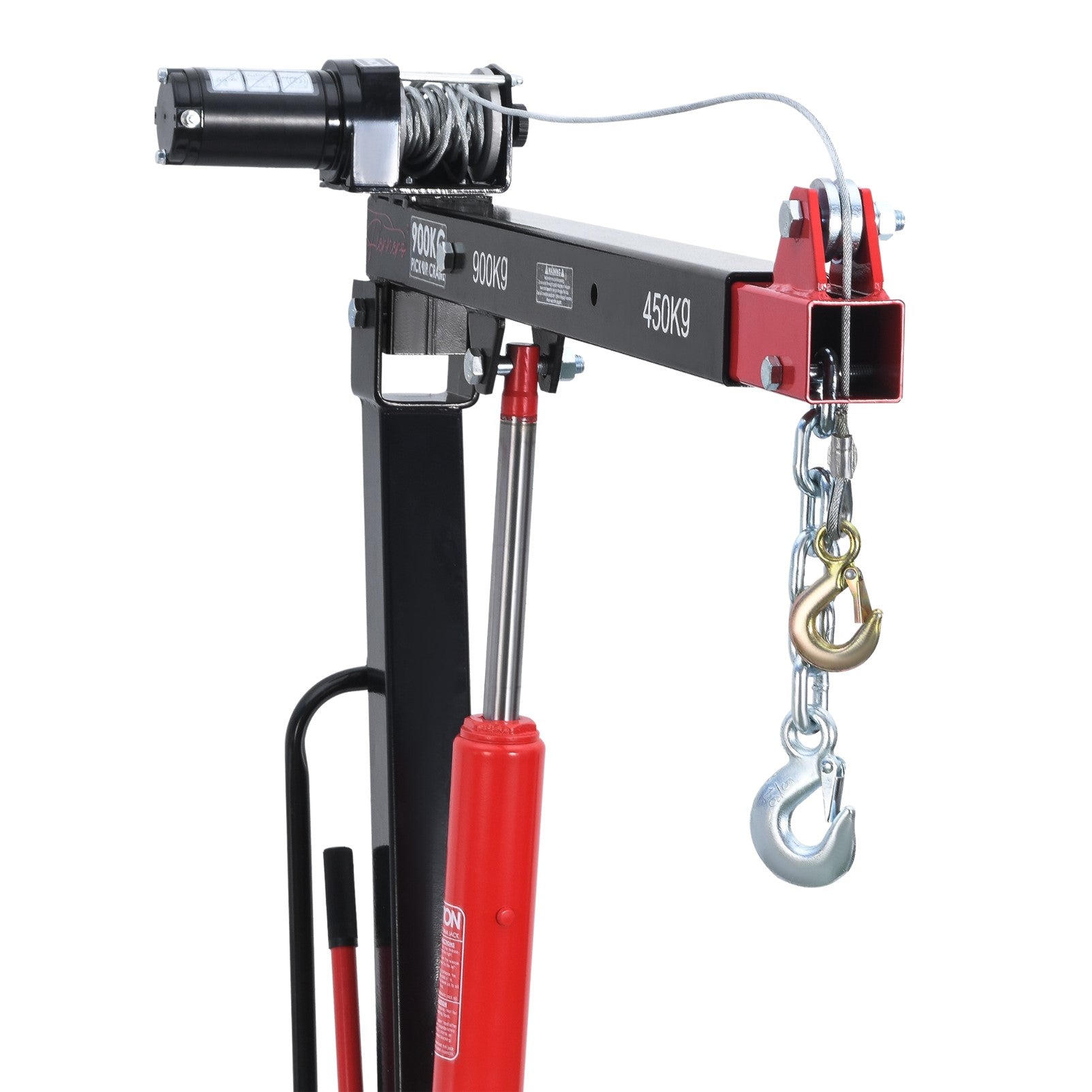 Fiernero 900 KG Electric Swivel Hydraulic Crane | 360° Rotation & 12V Electric Winch for Utes