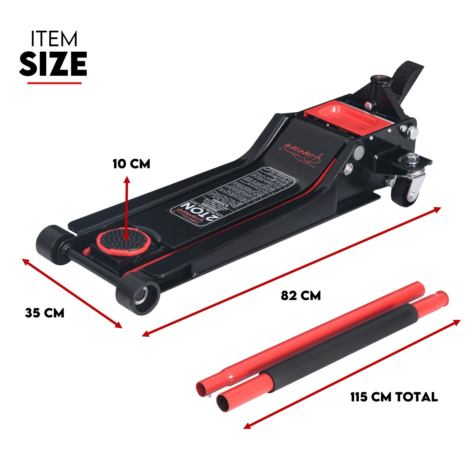 Trolley Jack - 2 Ton Hydraulic Low Profile