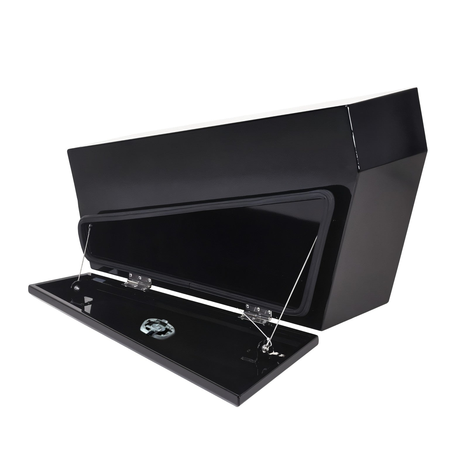 Boximus 750mm Steel Under Tray Ute Tool Box Pair | Black Toolbox Set Powder-Coated & Sealed
