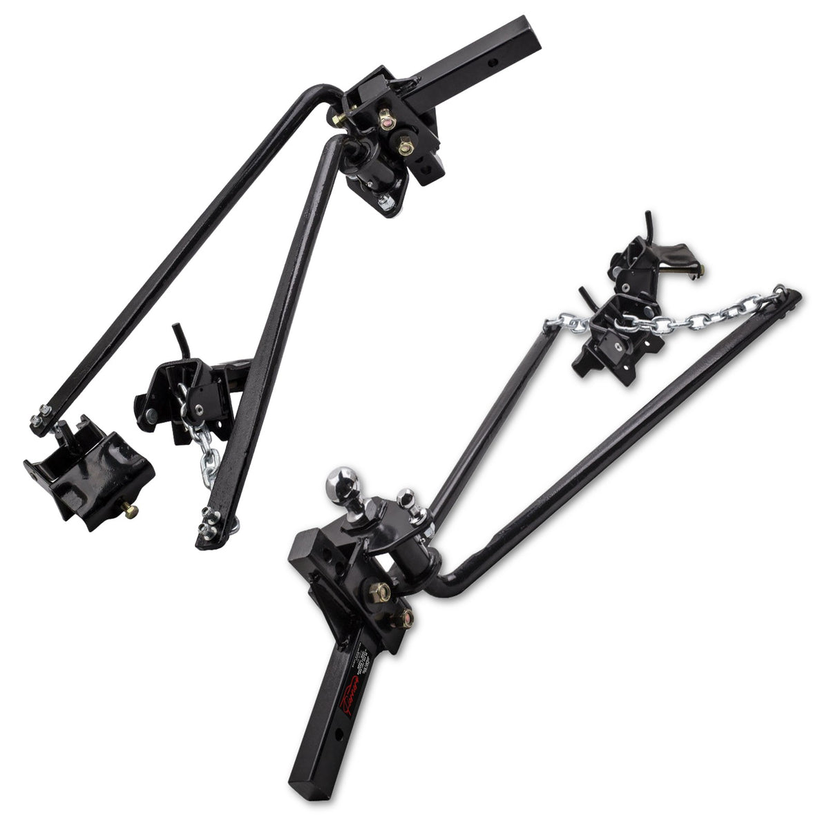 Fiernero 365Kg Tow Weight Distribution Hitch Caravan System Balancer Dual Sway Control