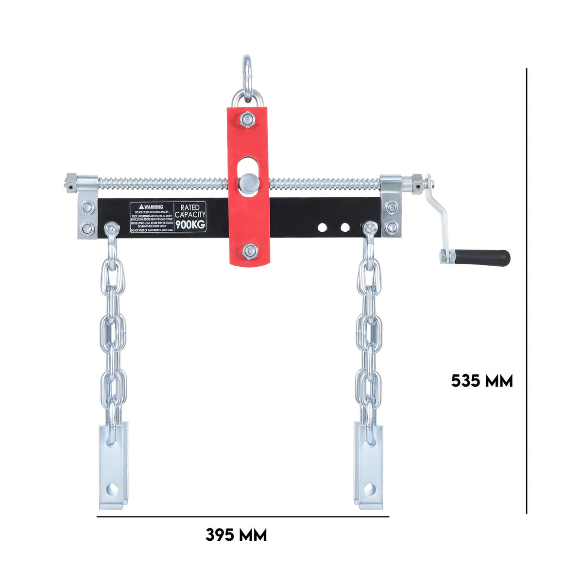 Fiernero 2000lb (907kg) Engine Crane Leveller | Crank-Adjustable Heavy-Duty Hoist Load Leveler
