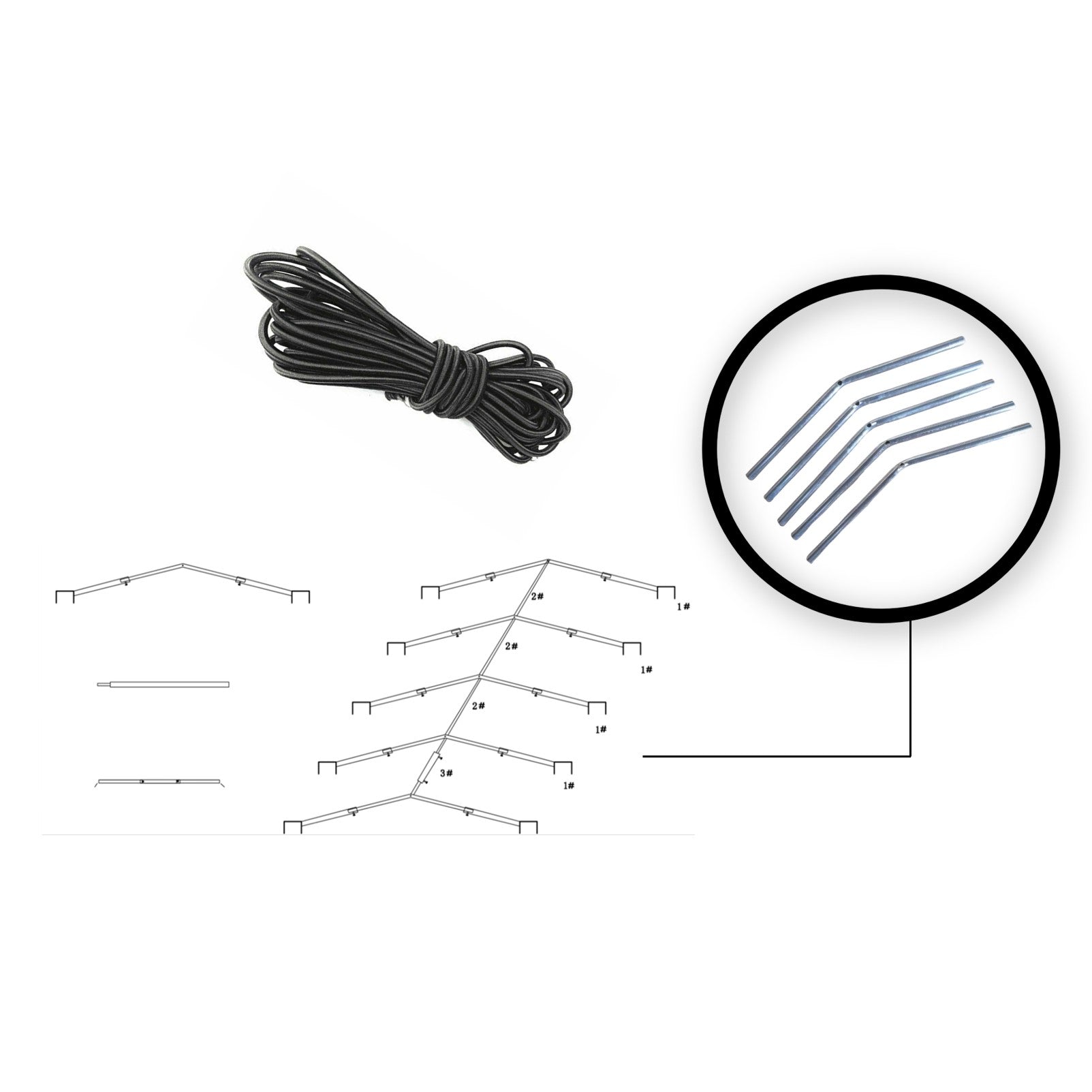 Trailer Cage 6x4 - 600 mm PVC Cover Weatherproof Protection UV-Resistant