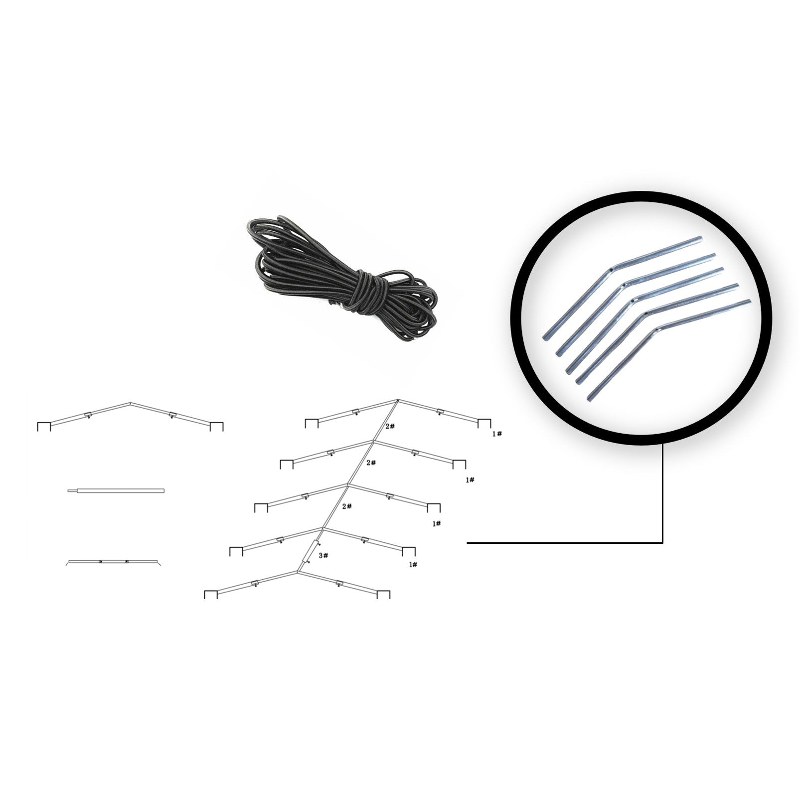 Trailer Cage 7x4 - 600 mm PVC Cover Weatherproof Protection | UV-Resistant