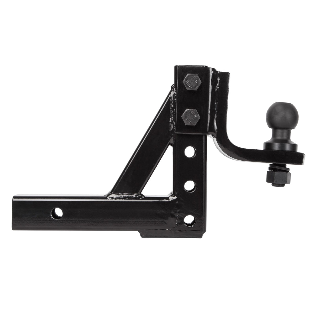 Fiernero 3500KG 16-Position Adjustable Tow Hitch Towbar for 2" Receiver w/ Pin Lock