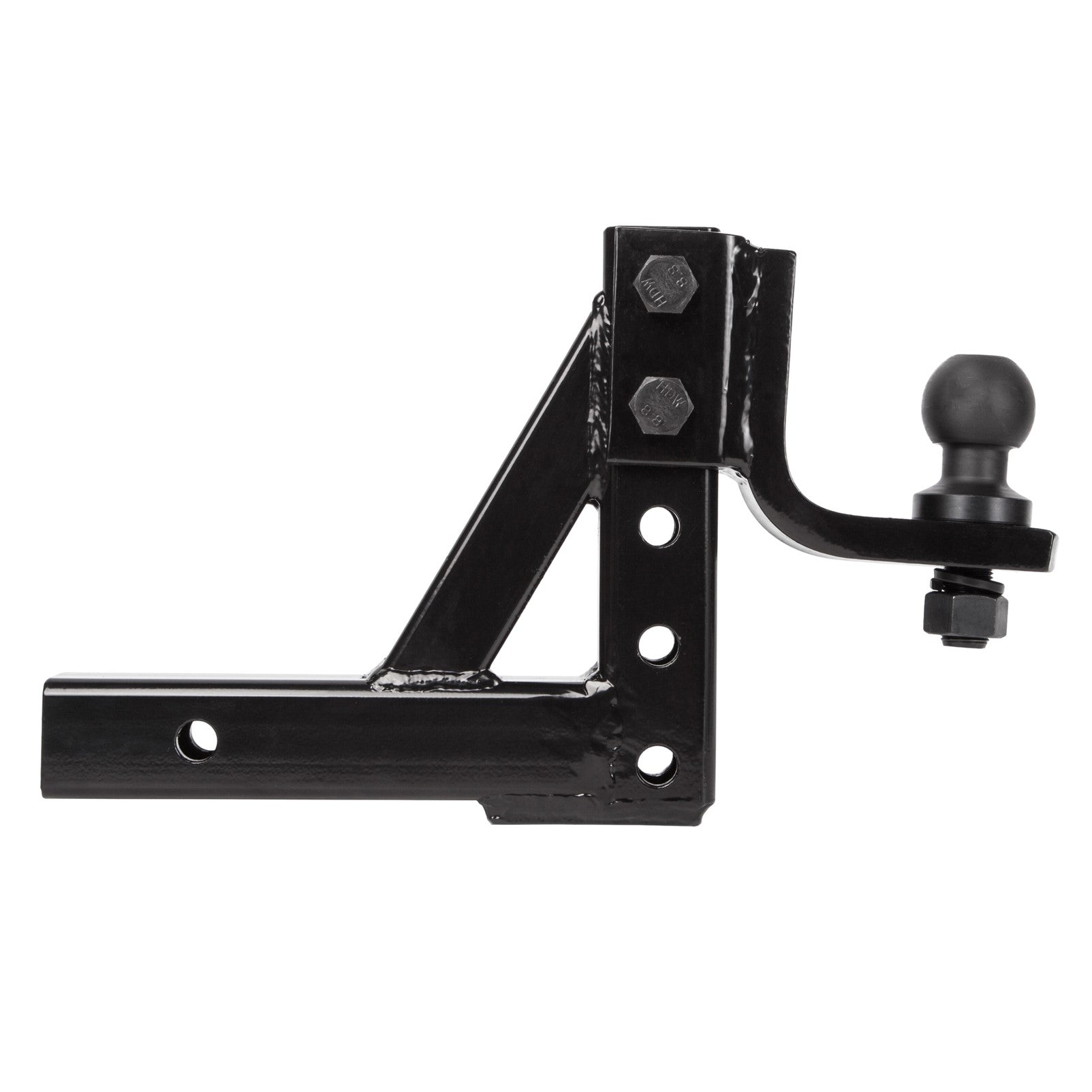 Fiernero 3000KG 16-Position Adjustable Tow Hitch Towbar for 2" Receiver w/ Pin Lock