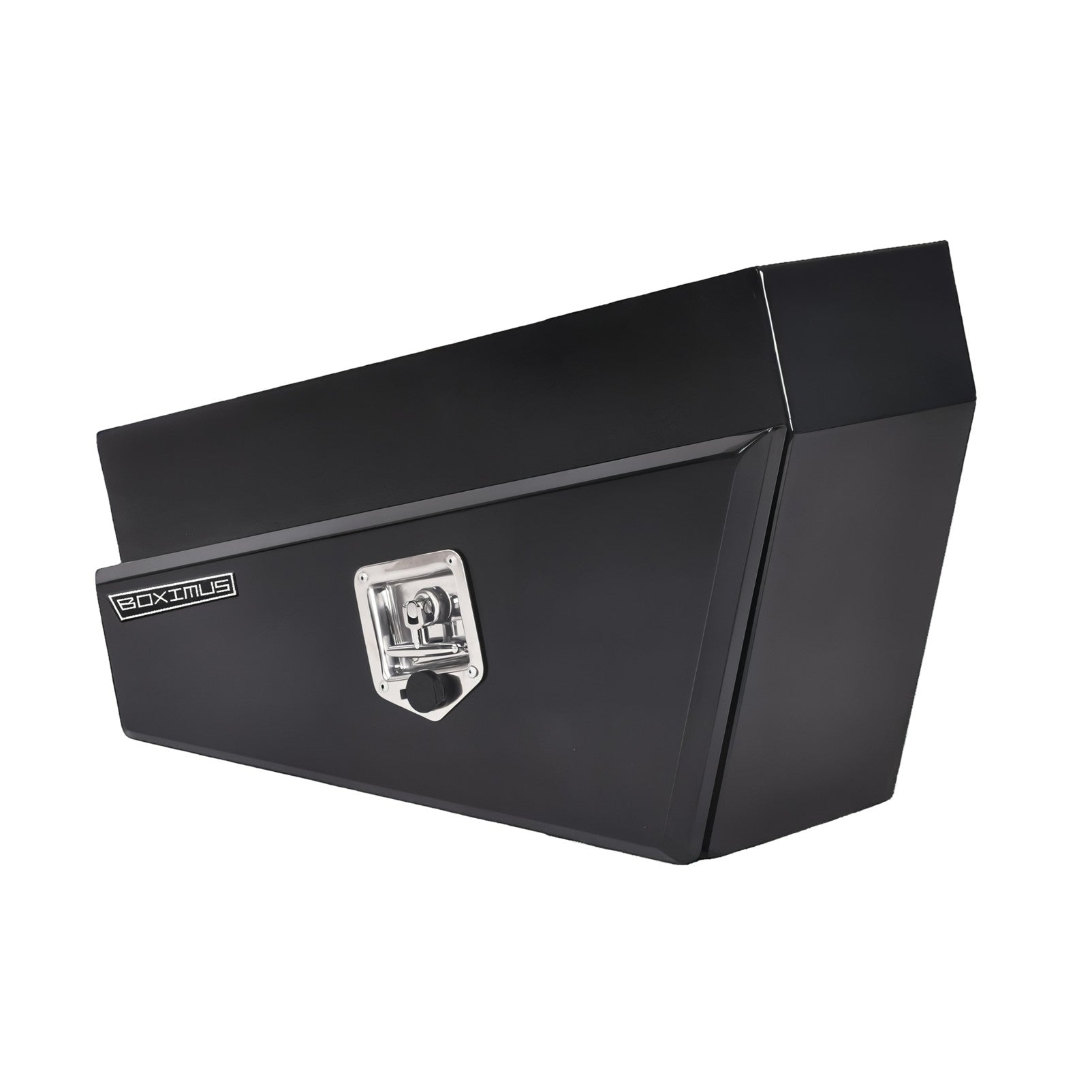 Boximus 750mm Steel Under Tray Ute Tool Box Pair | Black Toolbox Set Powder-Coated & Sealed