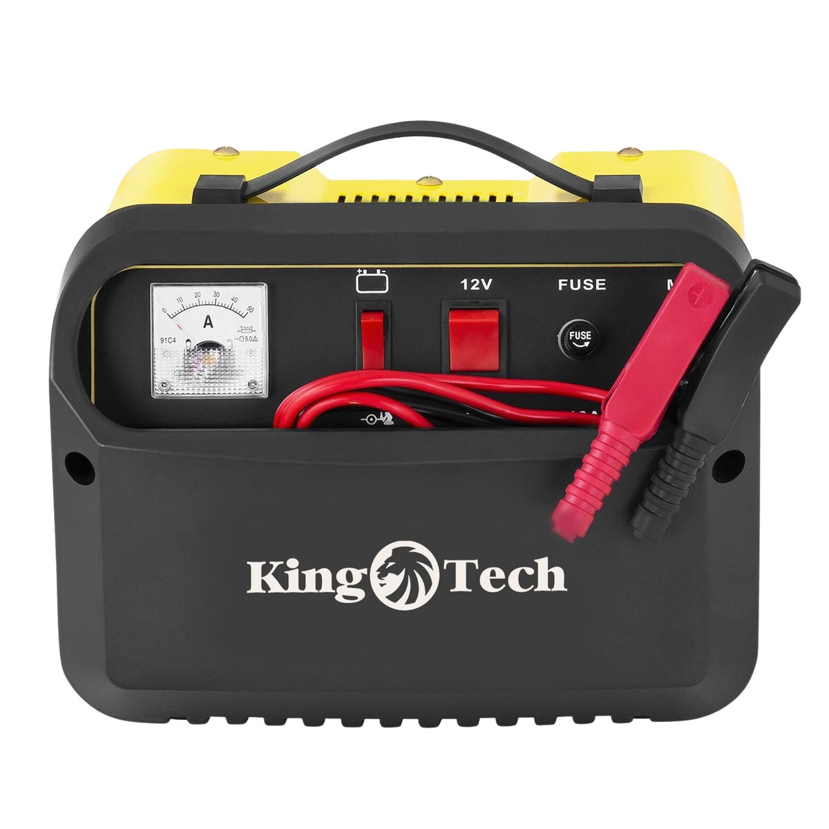 KingTech 2-in-1 Charger & Jump Starter | Pulse Repair Tech for 12V & 24V Batteries (DX55)