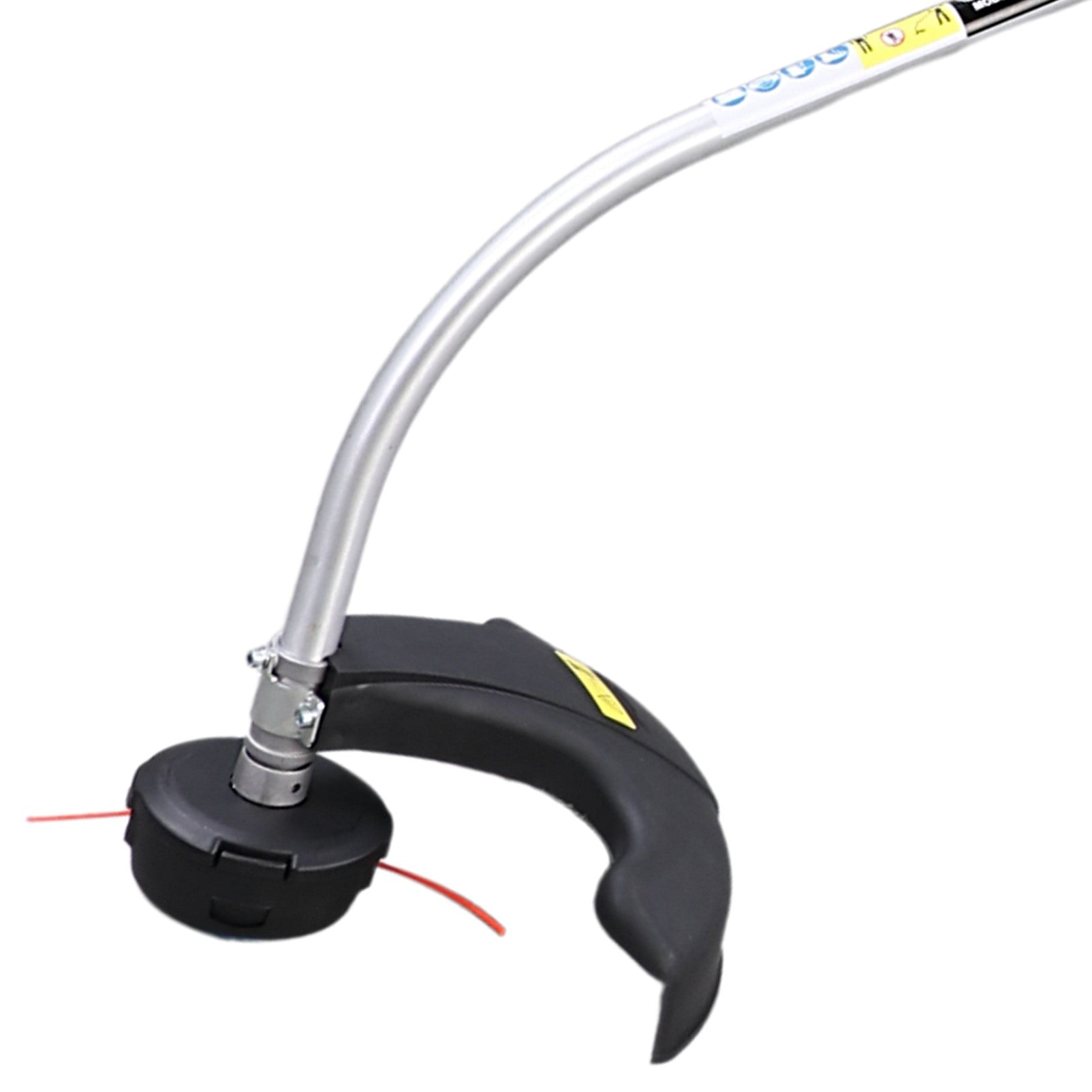 KingTech Curved 31cc 4-Stroke Shaft Whipper Snipper | Lightweight Line Trimmer, No Oil Mix