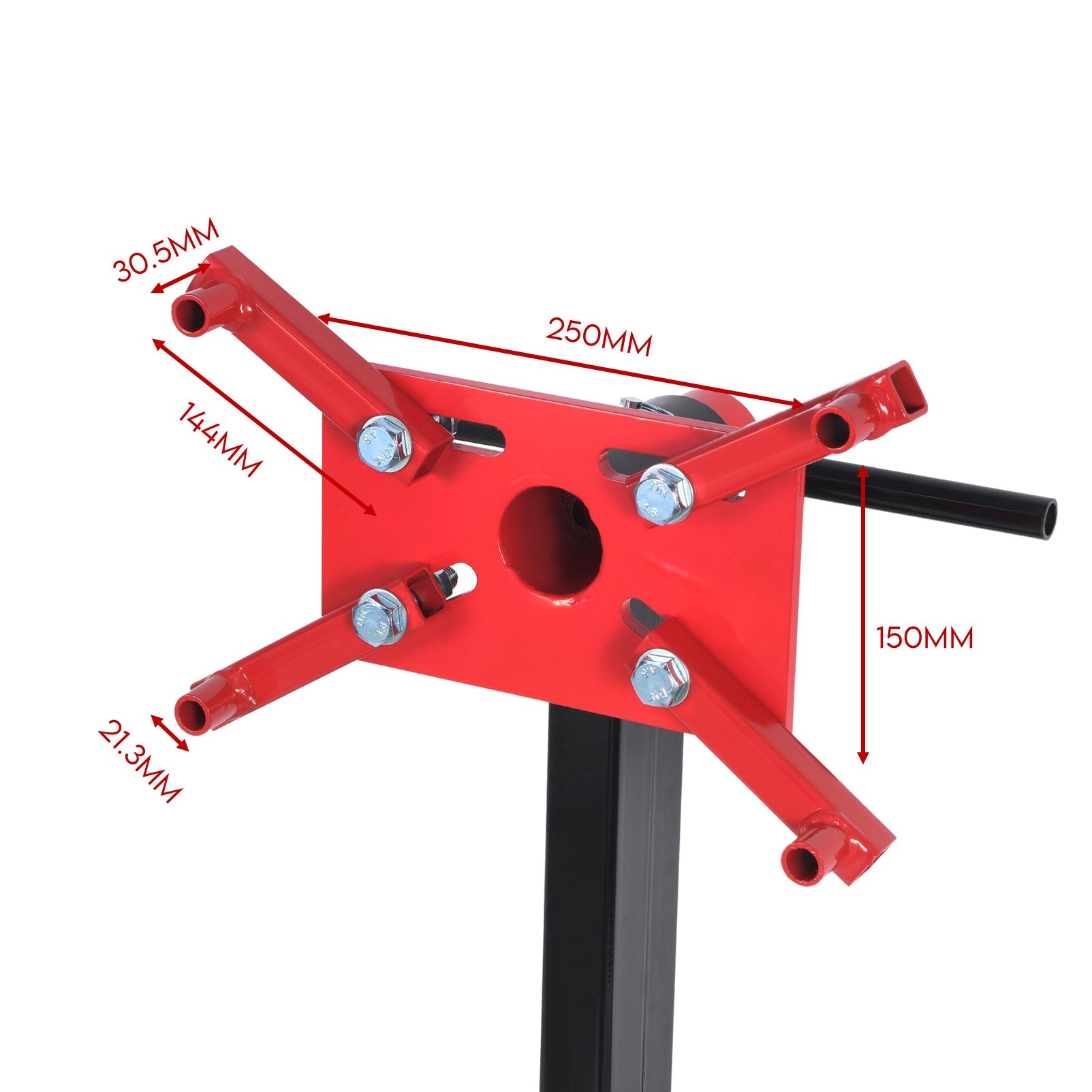 Fiernero 450KG Professional Engine Repair Stand | 360° Rotating Head H-Base Adjustable Arms