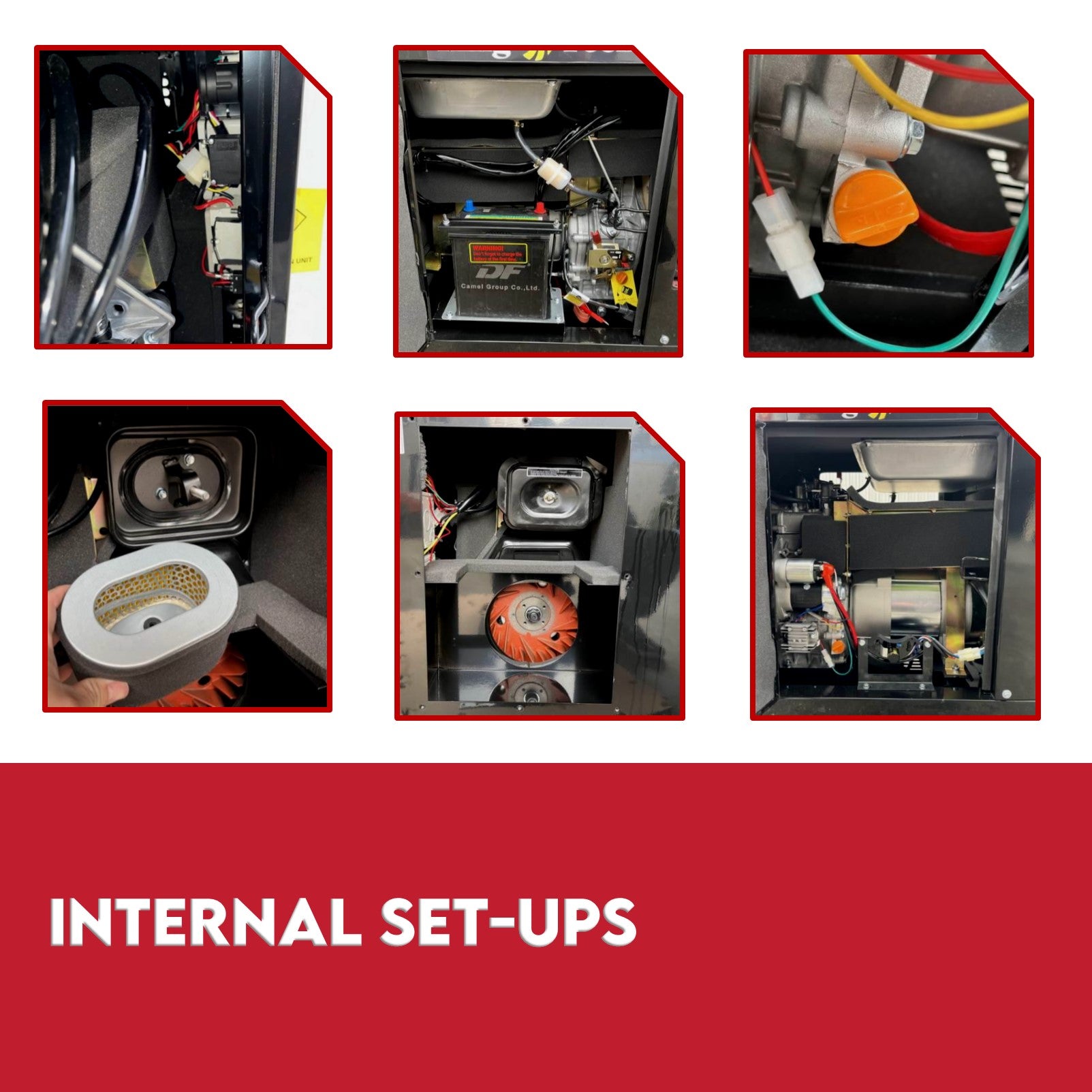KingTech GTX69000 6kW Continuous Silent Diesel Generator 8.4 kVA Output Electric Start
