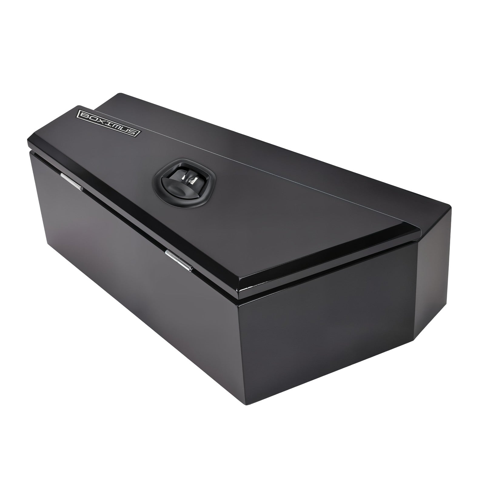 Boximus 750mm Steel Under Tray Ute Tool Box Pair | Black Toolbox Set Powder-Coated & Sealed