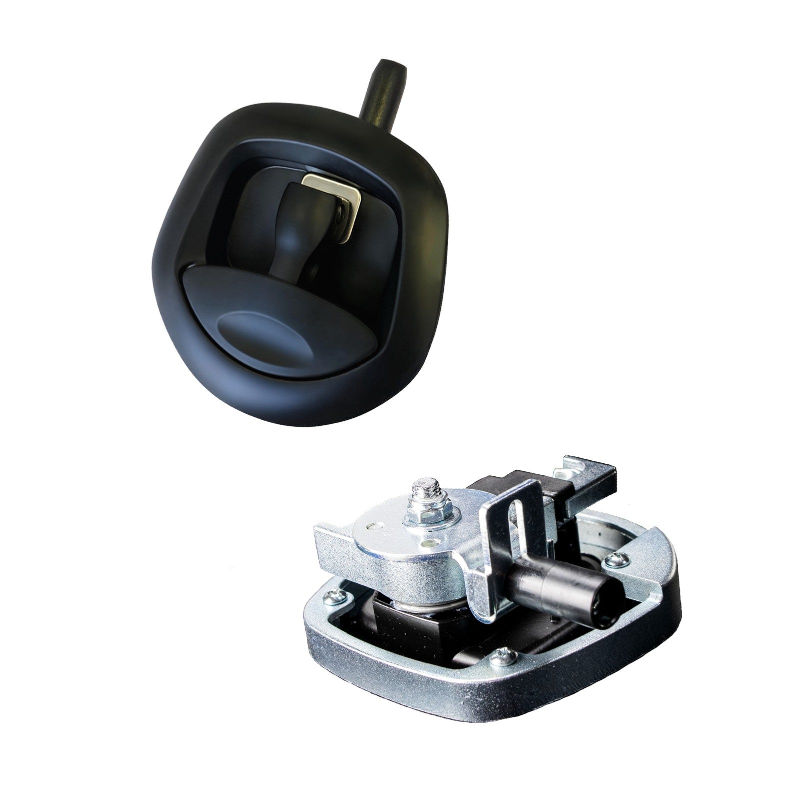 Black 2.5mm Aluminium Checker Plate Secure Generator Toolbox | Gas Struts & Whale Locks