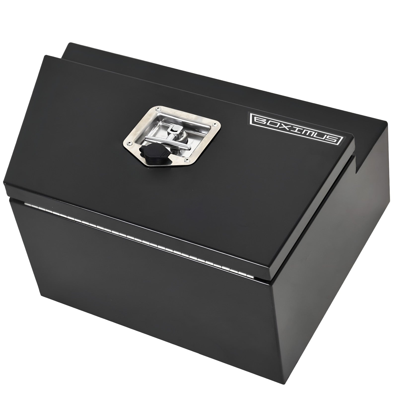 Boximus 600mm Black Aluminium Under Tray Ute Tool Boxes | 2mm Sealed Toolbox Pair Set