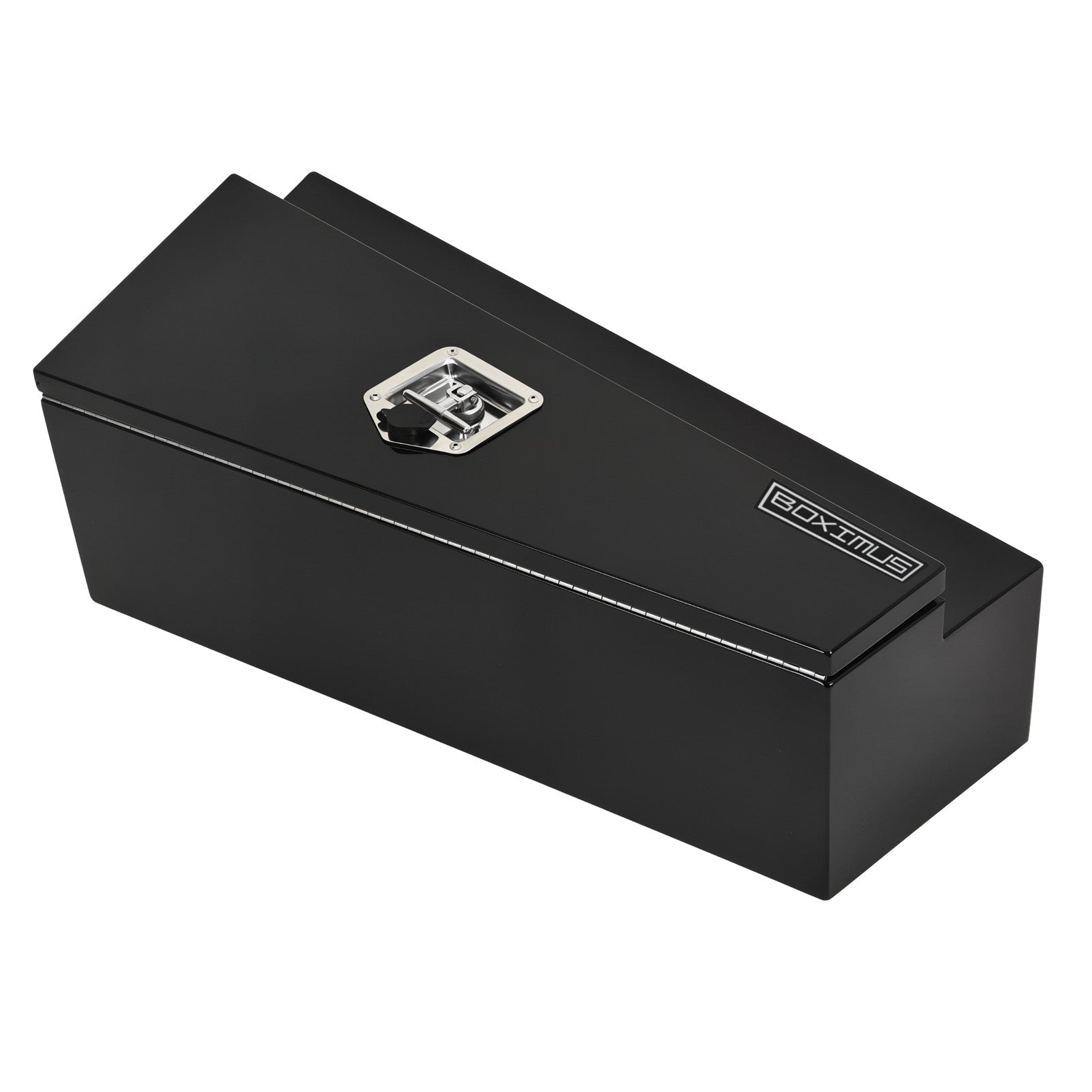 Boximus 900mm Steel Under Tray Ute Tool Box Pair | Black Powder-Coated & Sealed