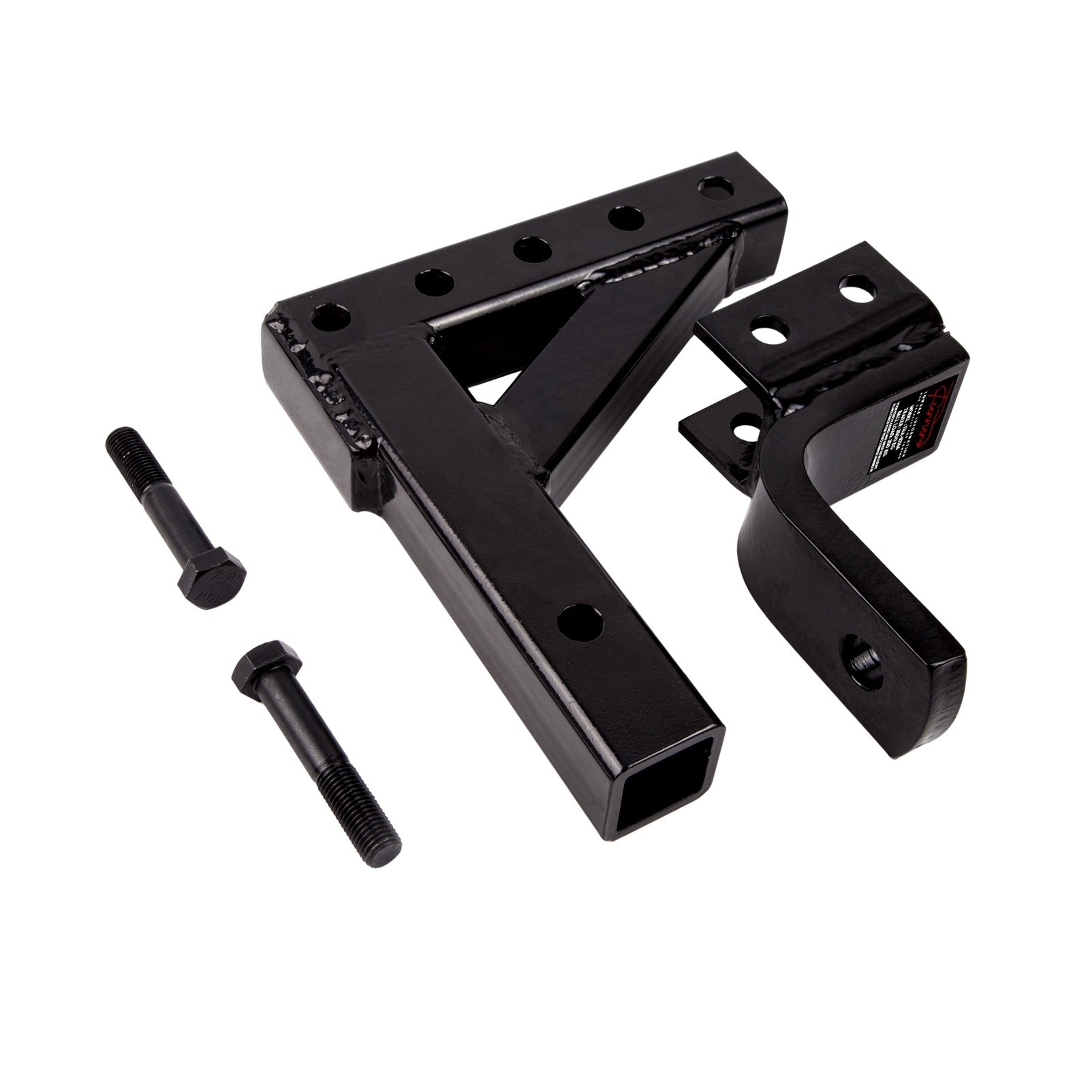 Fiernero 3000KG 16-Position Adjustable Tow Hitch Towbar for 2" Receiver w/ Pin Lock