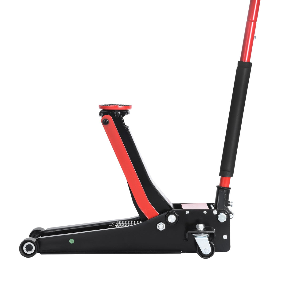 Fiernero 3 Ton Hydraulic Super Low Profile Trolley Car Floor Jack w/ Dual Quick-Lift Pump