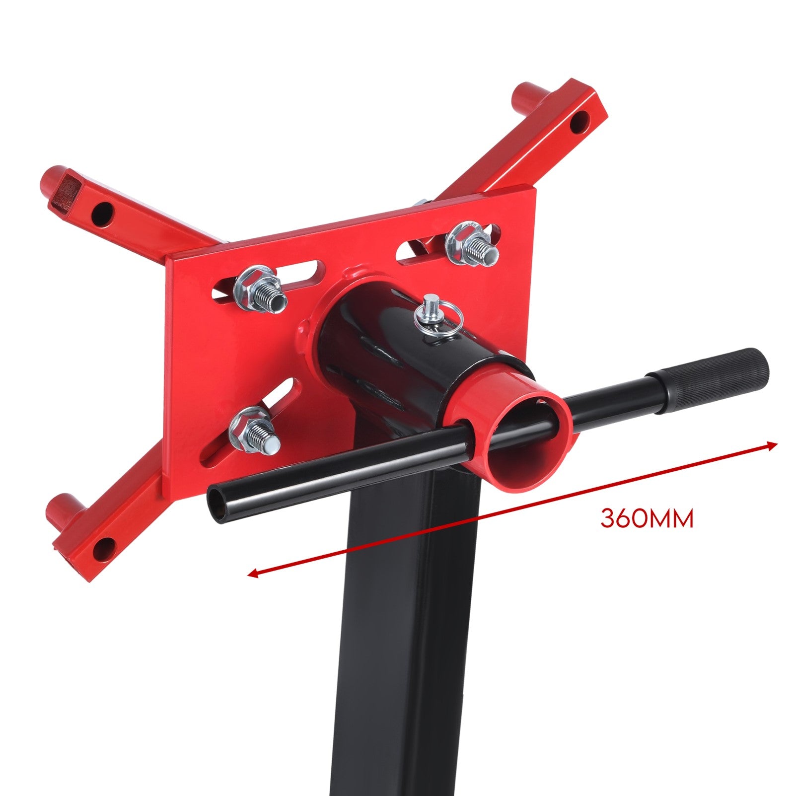 Fiernero 450KG Professional Engine Repair Stand | 360° Rotating Head H-Base Adjustable Arms