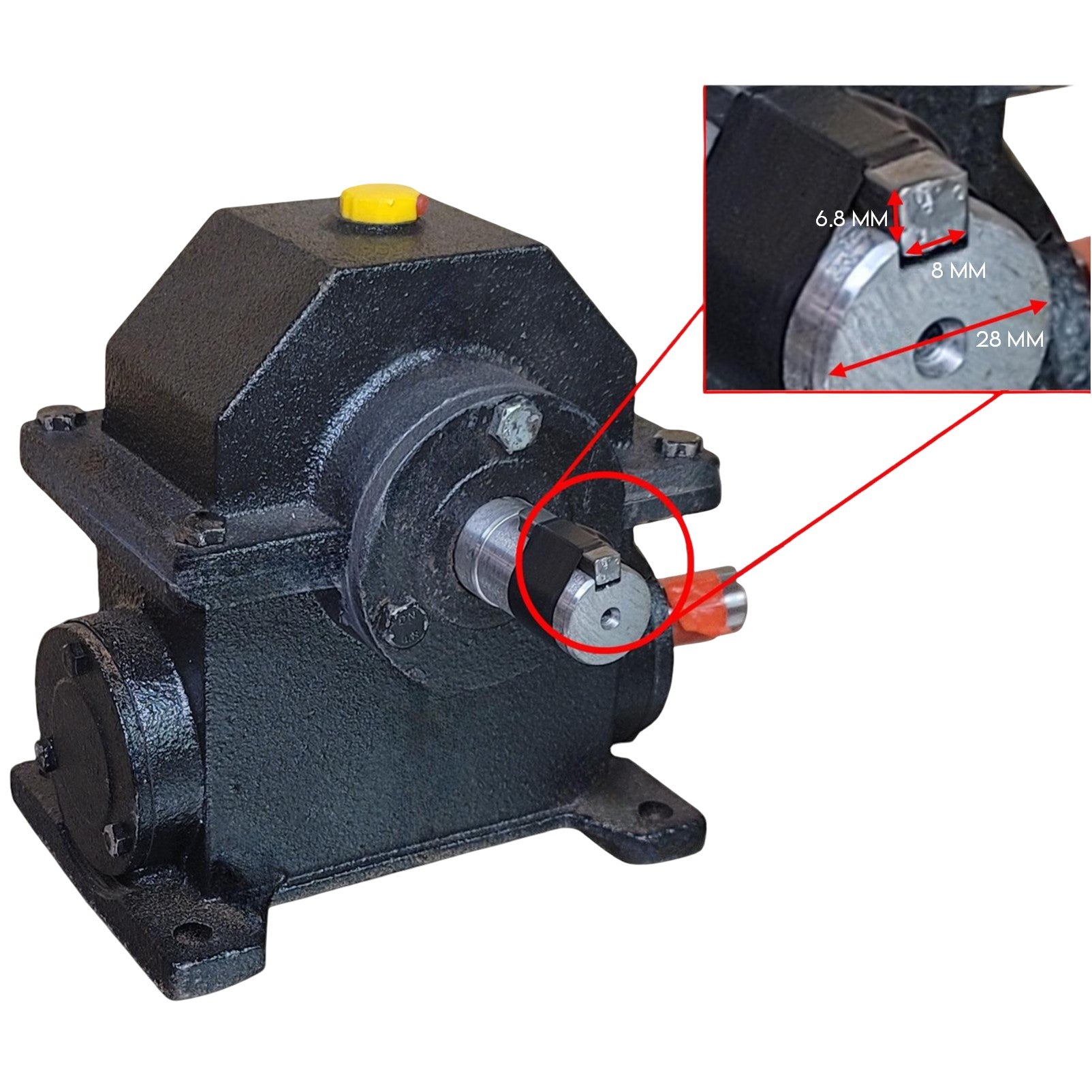 Automotive Car Rotisserie 4500 LBS Gearbox Drive Conversion Kit