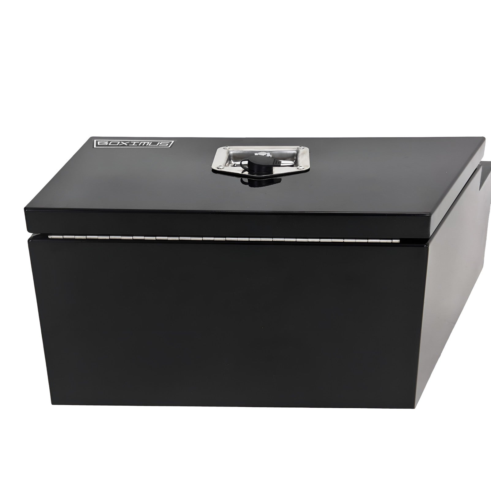 Boximus 600mm Black Aluminium Under Tray Ute Tool Boxes | 2mm Sealed Toolbox Pair Set