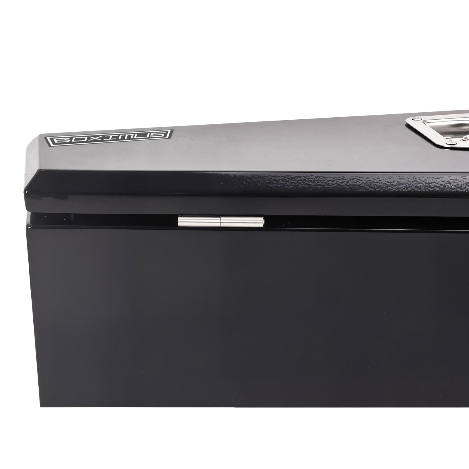 Boximus 750mm Steel Under Tray Ute Tool Box Pair | Black Toolbox Set Powder-Coated & Sealed