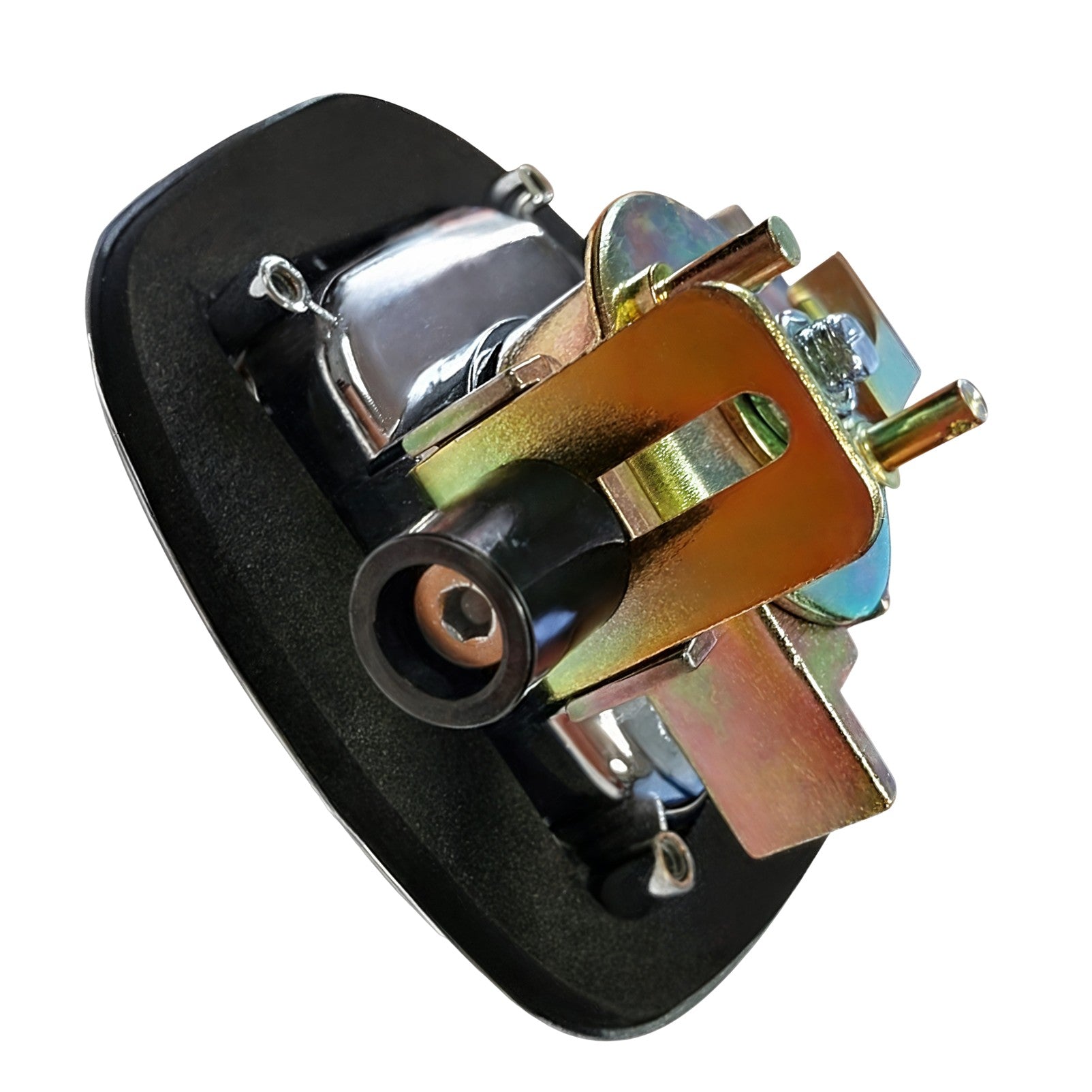 Black Heavy-Duty Compression Whale Tail Lock for Toolbox | Dual-Keyed for Ute Canopy