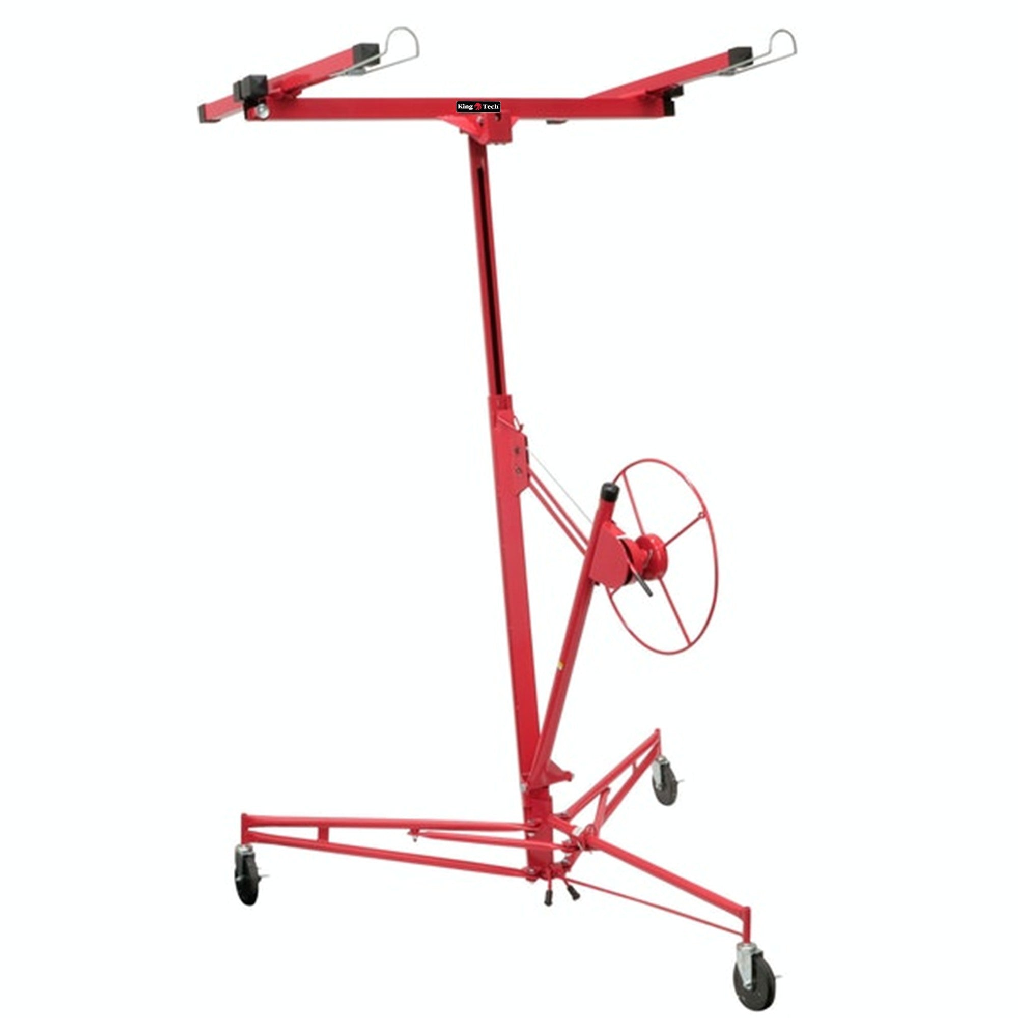 KingTech 3.3M Sheet Panel Lifter for Ceiling Plasterboard Drywall 360° Swivel 68 kg Capacity