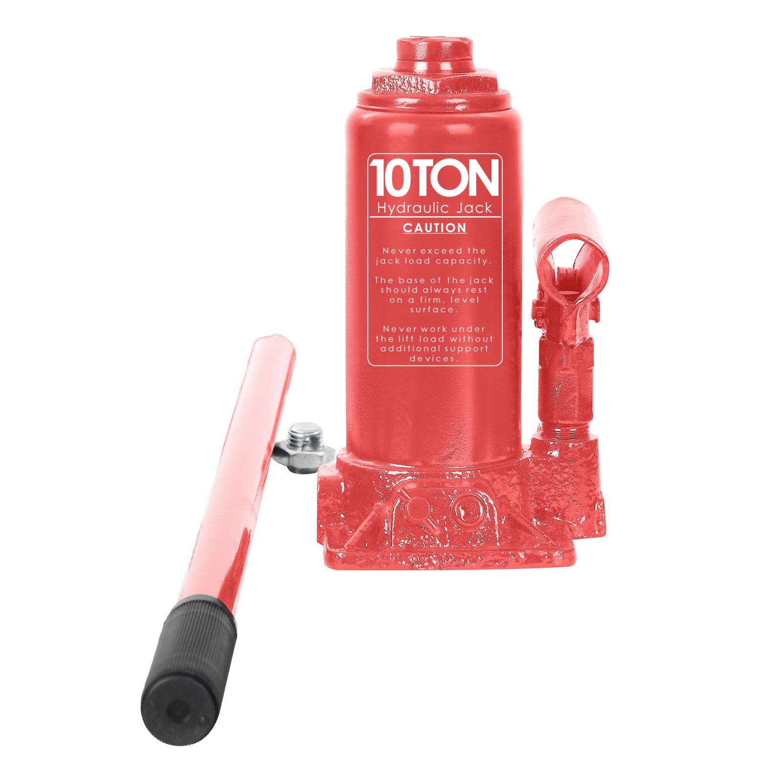 Fiernero 10 Ton Hydraulic Shop Press | H-Frame 4-Position Adjustable Table 125 mm Ram Stroke