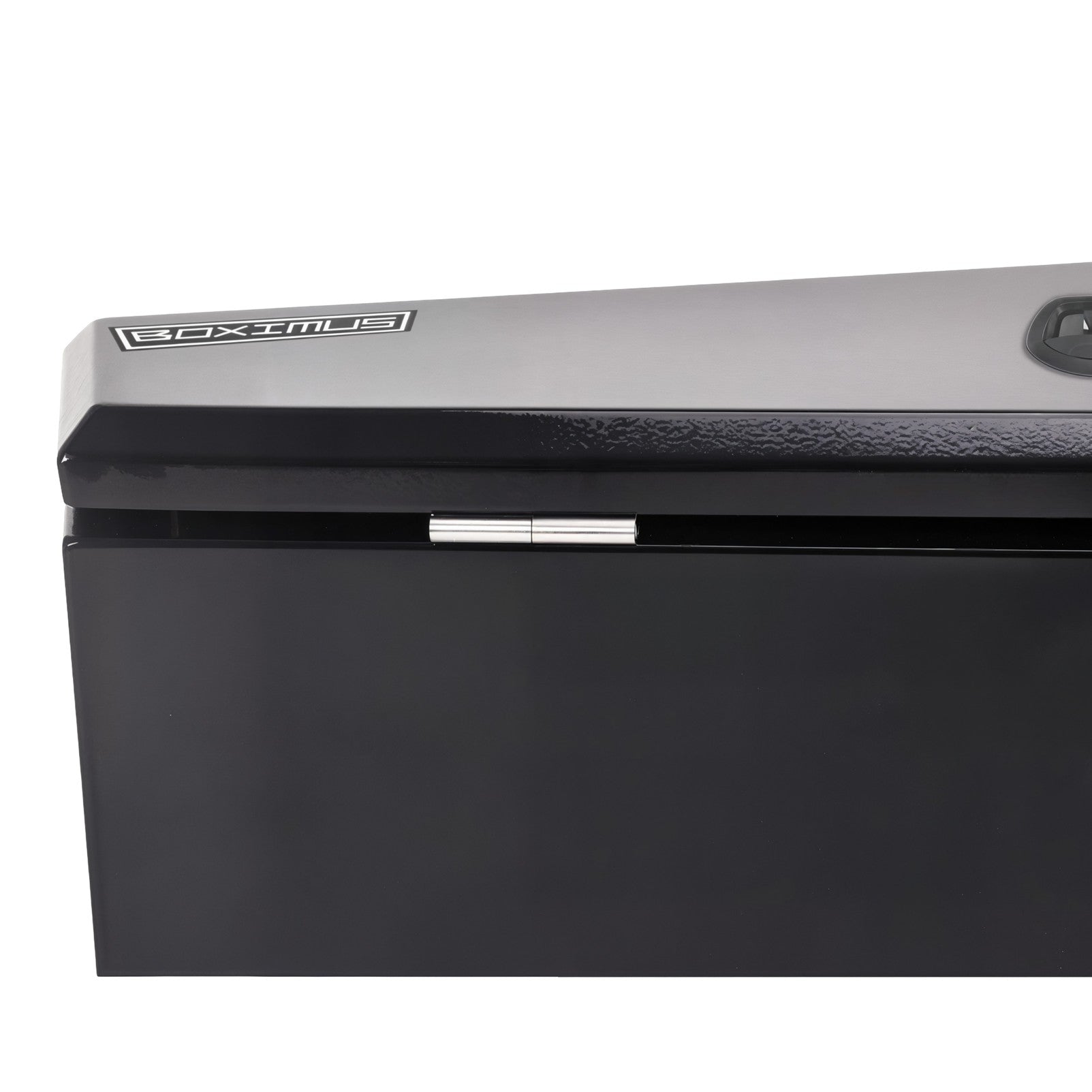 Boximus 750mm Steel Under Tray Ute Tool Box Pair | Black Toolbox Set Powder-Coated & Sealed