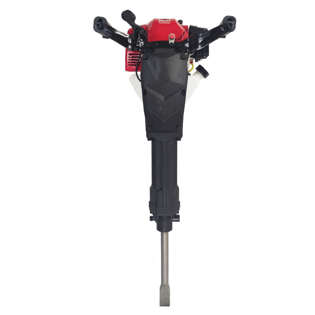 KingTech Cordless 52cc Petrol Jackhammer | 60 Joules Demolition Hammer incl Point & Flat Chisel