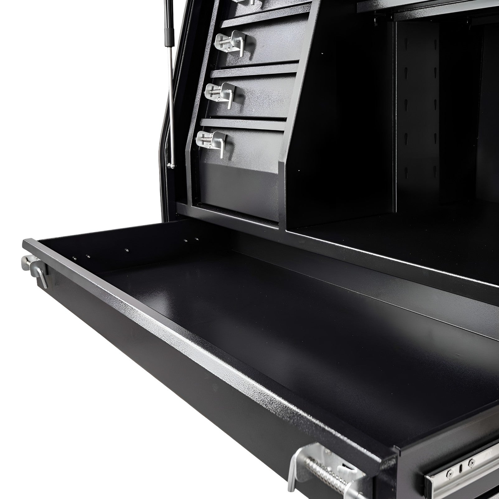 Boximus 1200mm Steel Drawer Toolbox Black | Heavy Duty 5-Drawer & Twin Whale Locks