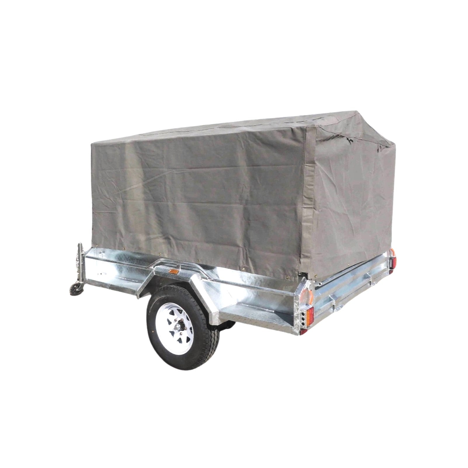 Trailer Cage 8x5 - 900 mm PVC Cover Weatherproof Protection | UV-Resistant