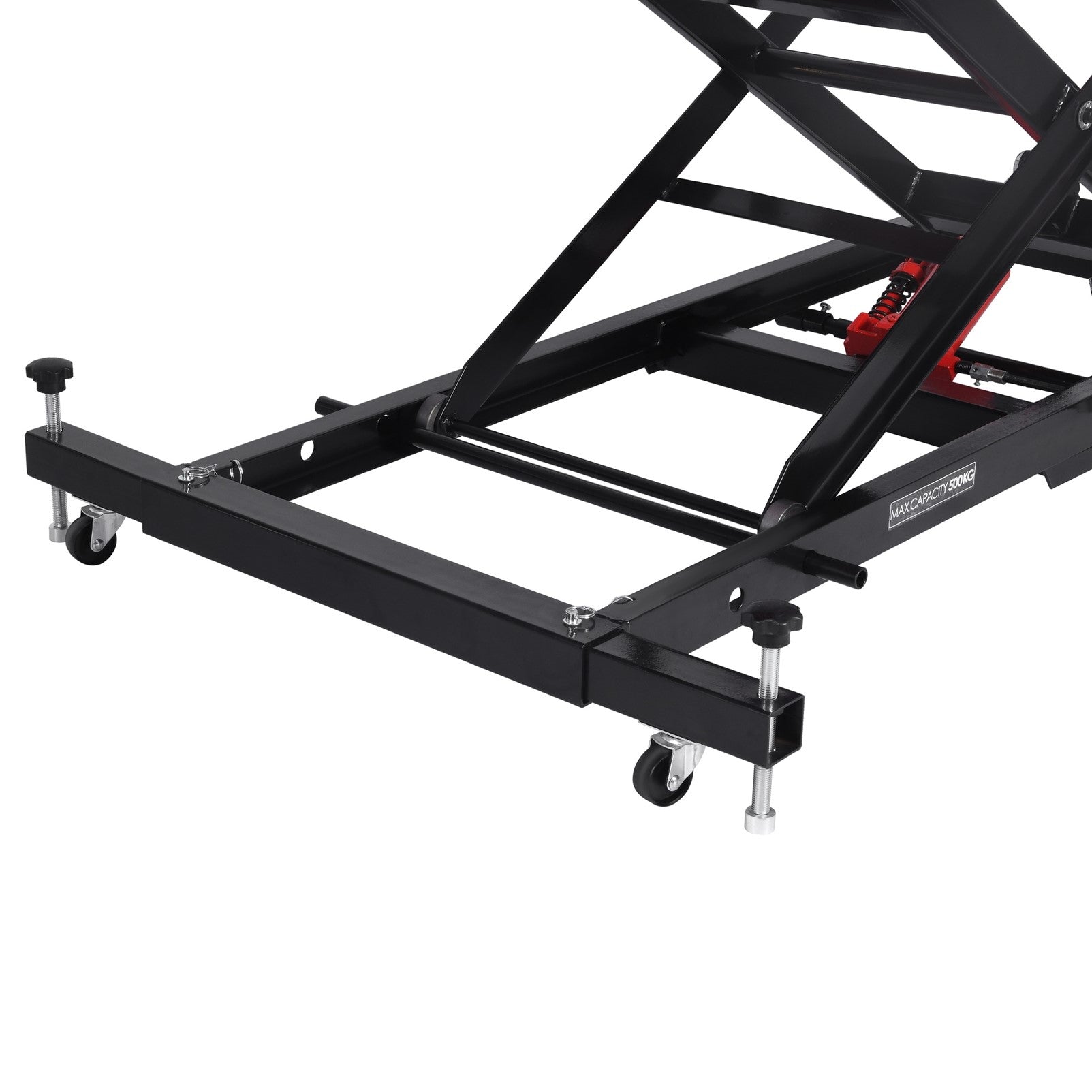 Fiernero 500 kg Hydraulic Motorcycle Lift Table | 1.9m Deck & Foot-Pump Operation
