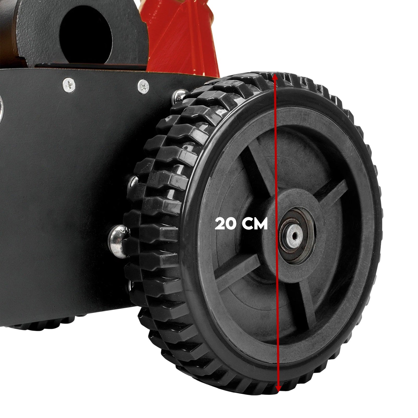 Fiernero 3 Ton Trolley Hydraulic Off Road Jack w/ Three Height Extension Stage